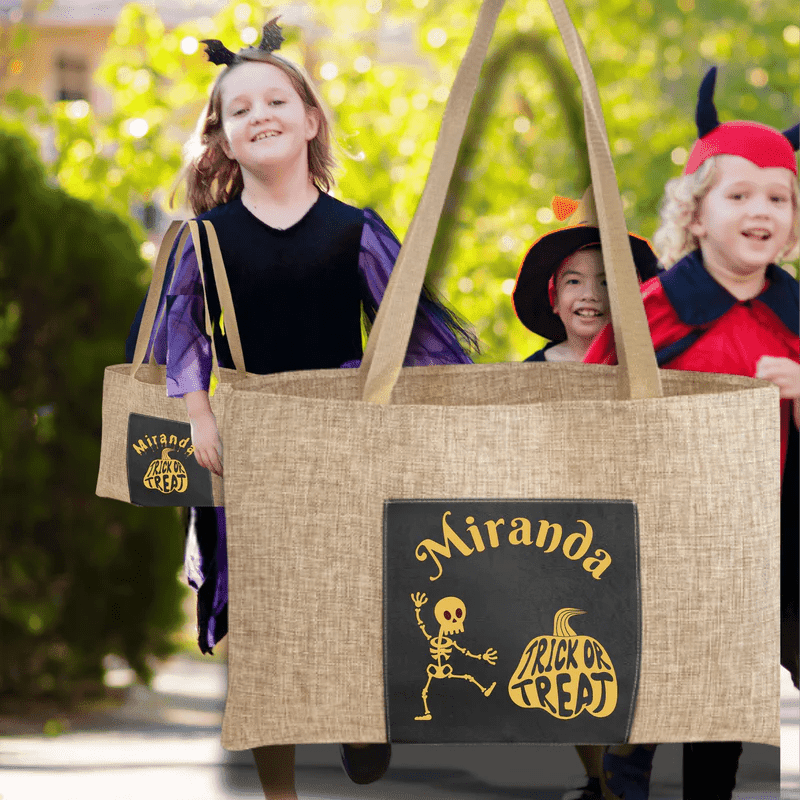 Make Halloween Special with Personalized Trick-or-Treat Bags and Custom Fall Decor - LightForce Laser Engraving, LLC