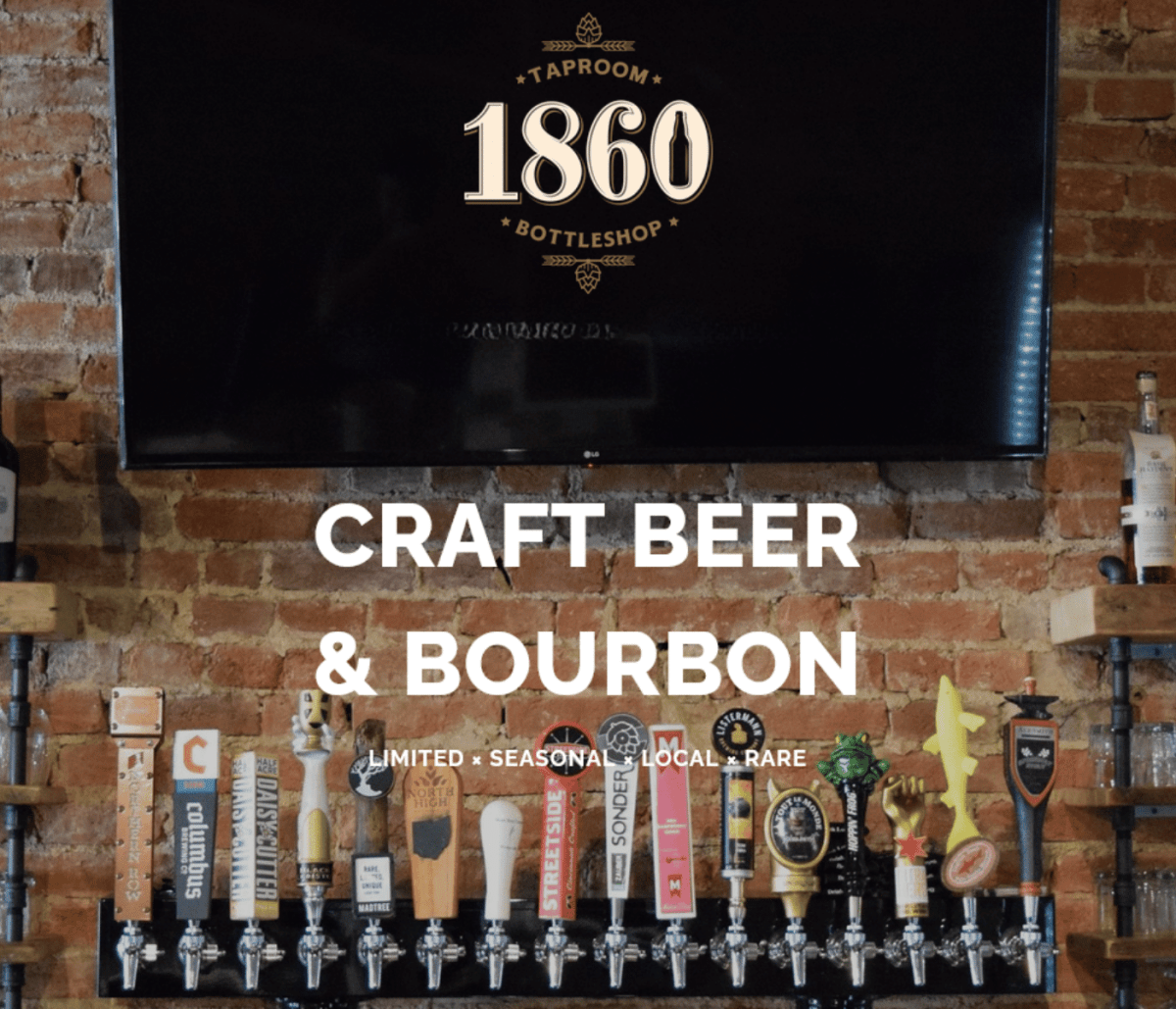1860 Taproom and Bottleshop Merchandise - LightForce Laser Engraving, LLC