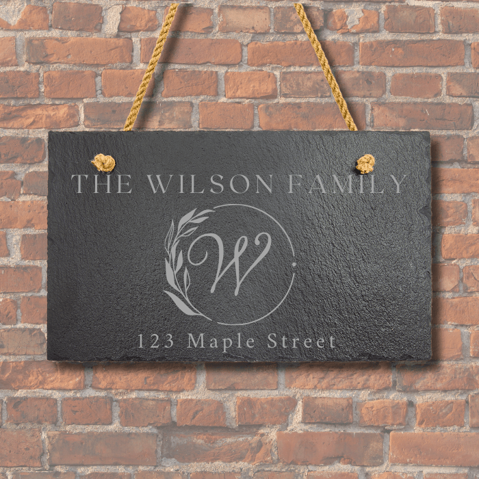 Slate Gifts and Decor - Personalized Slate Signs - LightForce Laser Engraving, LLC