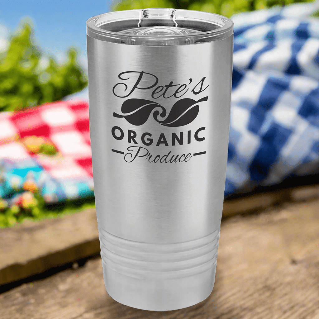 Personalized Ringneck Tumblers – Polar Camel Insulated Tumblers 10 oz. / Powder Coated Color Options / Black (Clear Lid)
