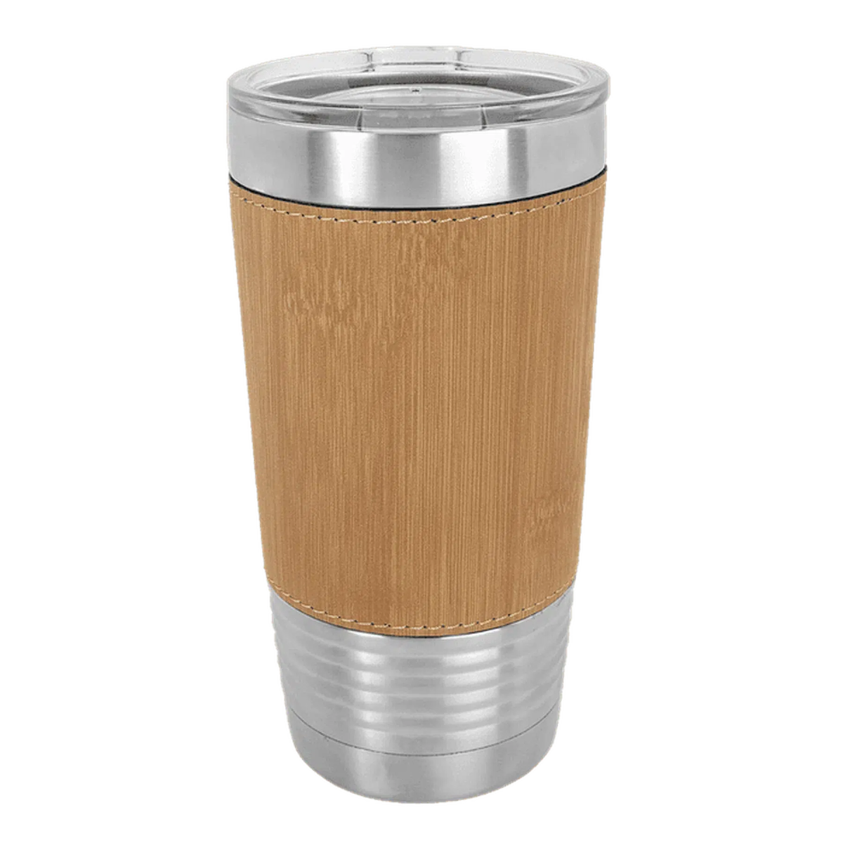 20 oz. Personalized Tumblers with Custom Engraving – Polar Camel Purple / 20 oz. Leatherette Wrapped Tumbler