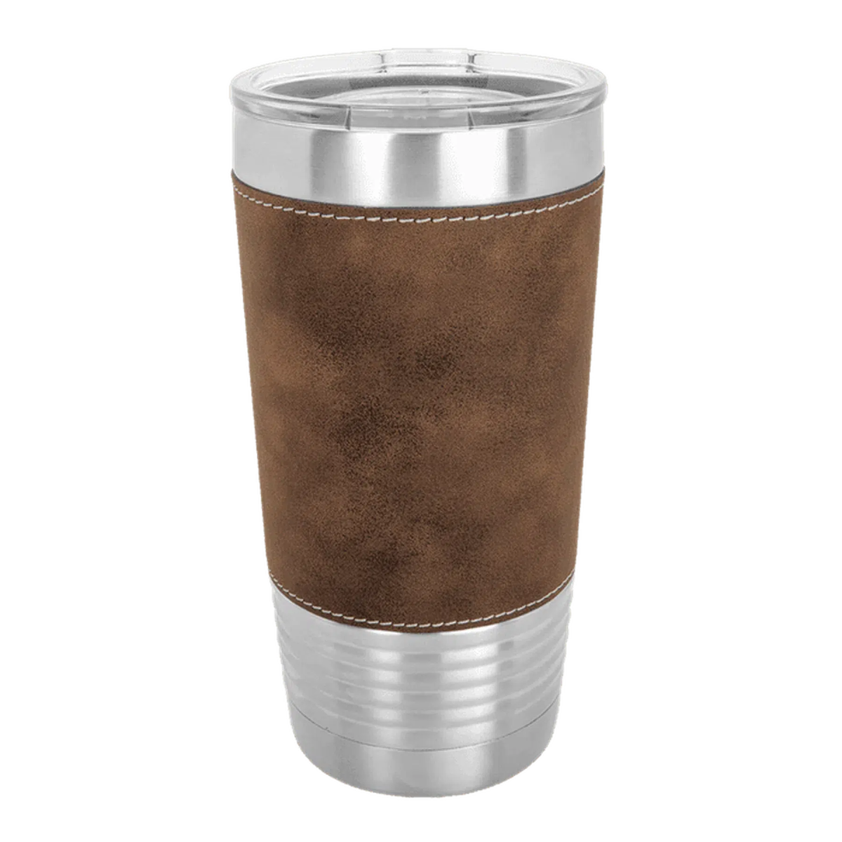 20 oz. Personalized Tumblers with Custom Engraving – Polar Camel Purple / 20 oz. Leatherette Wrapped Tumbler