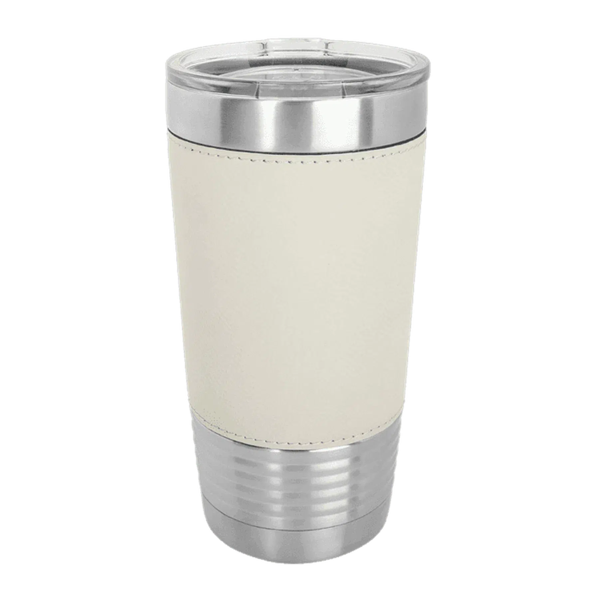20 oz. Personalized Tumblers with Custom Engraving – Polar Camel Purple / 20 oz. Leatherette Wrapped Tumbler