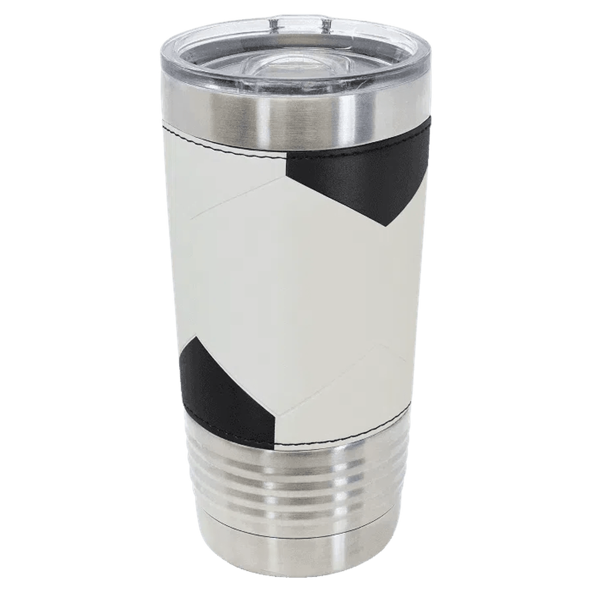 Personalized Ringneck Tumblers – Polar Camel Insulated Tumblers 10 oz. / Powder Coated Color Options / Black (Clear Lid)