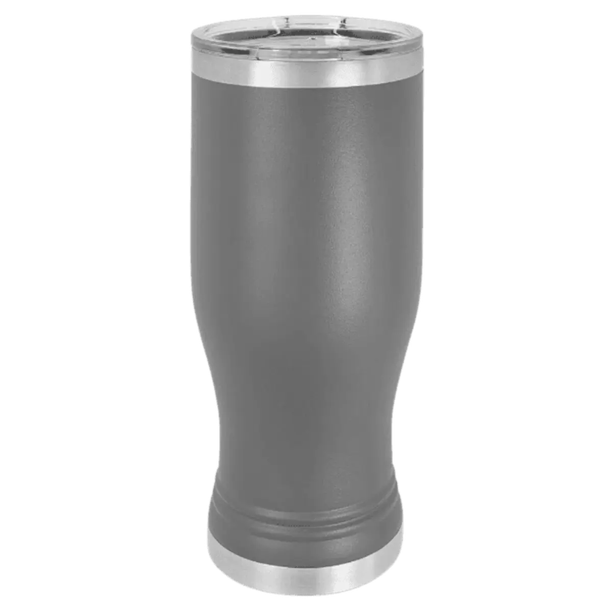 Personalized Pilsner Tumblers - Insulated Polar Camel Drinkware Gray / Pilsner Tumbler / Stainless Steel