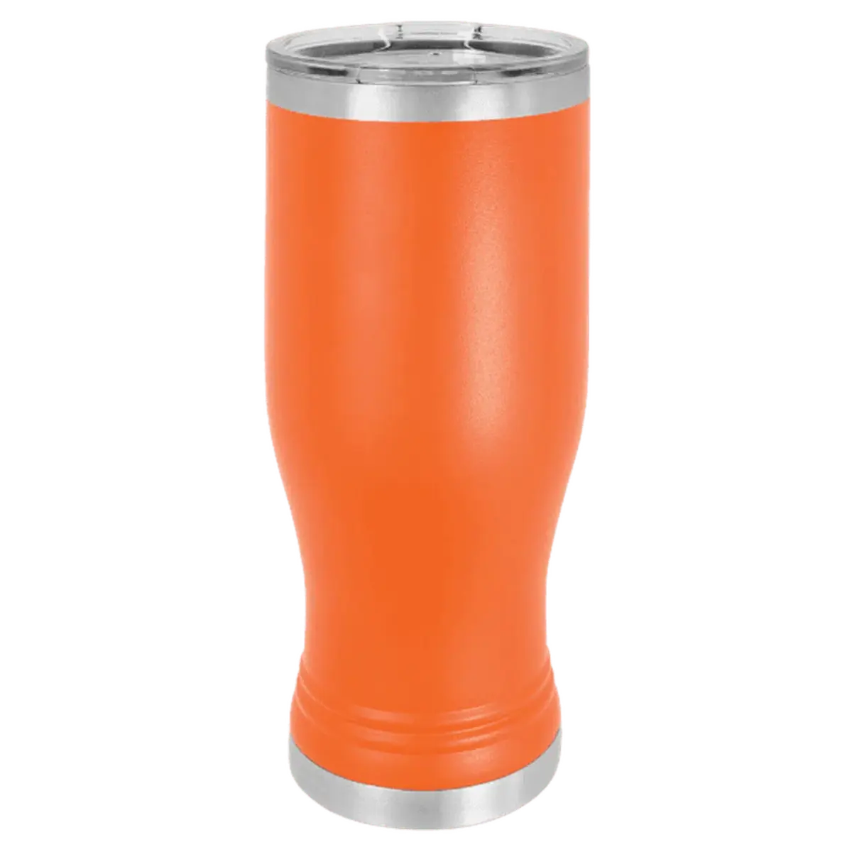 Personalized Pilsner Tumblers - Insulated Polar Camel Drinkware Orange / Pilsner Tumbler / Stainless Steel