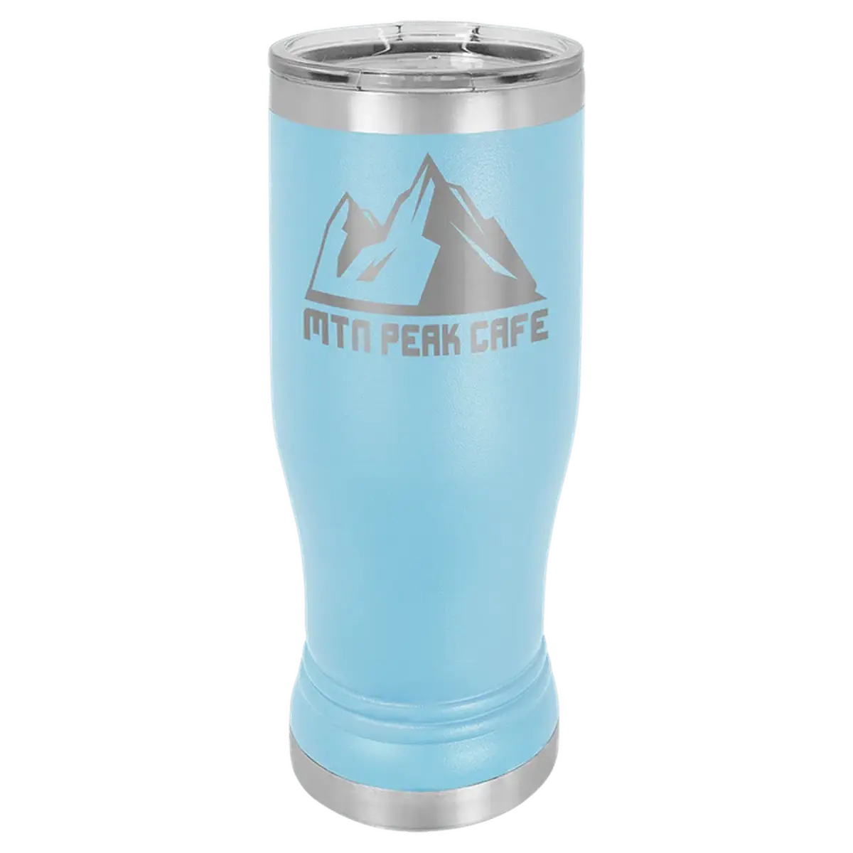Personalized Pilsner Tumblers - Insulated Polar Camel Drinkware 14 oz. / Light Blue / Pilsner Tumbler