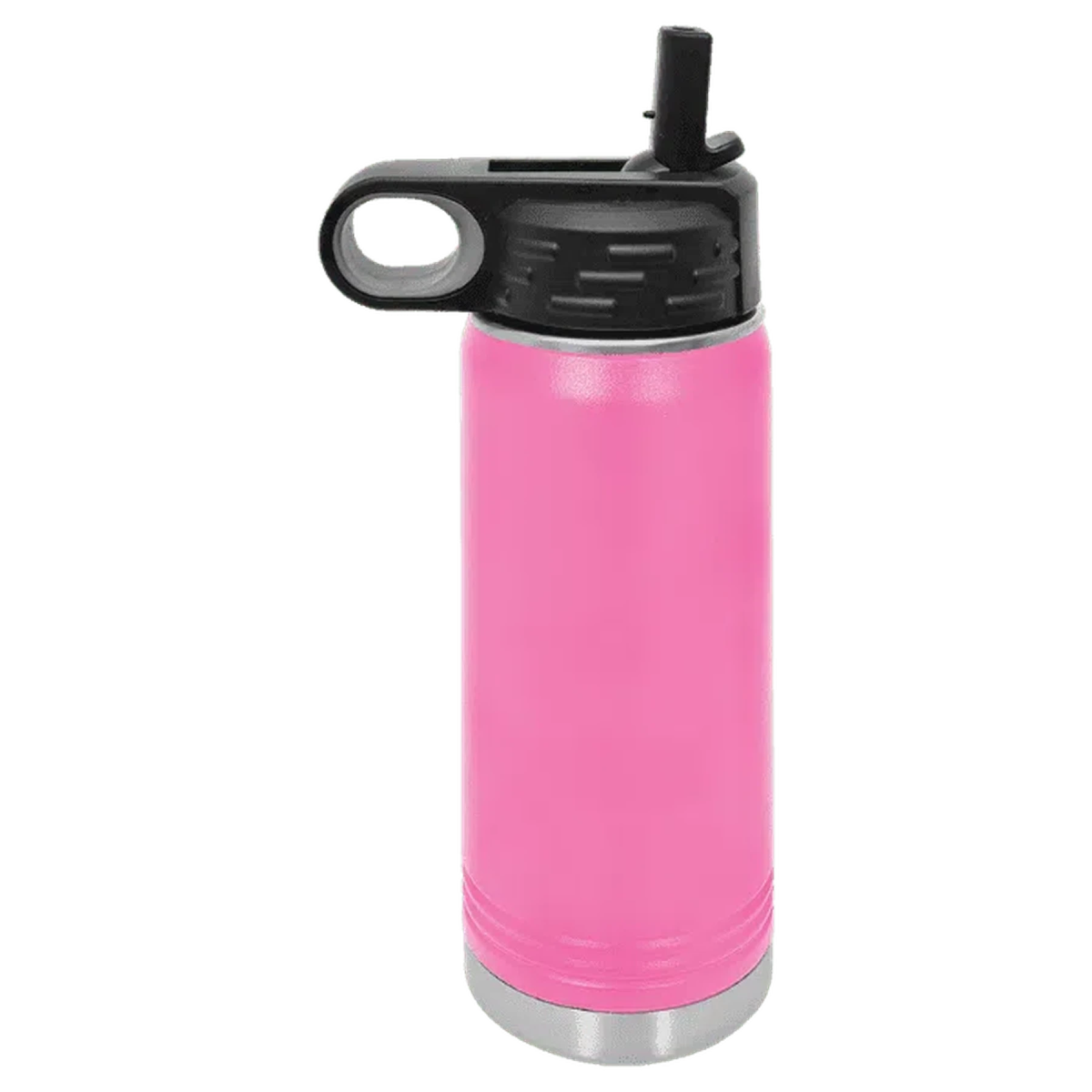 20 oz. Custom Engraved Water Bottles - Personalized Water Bottles Pink / Water Bottle / Stainless Steel