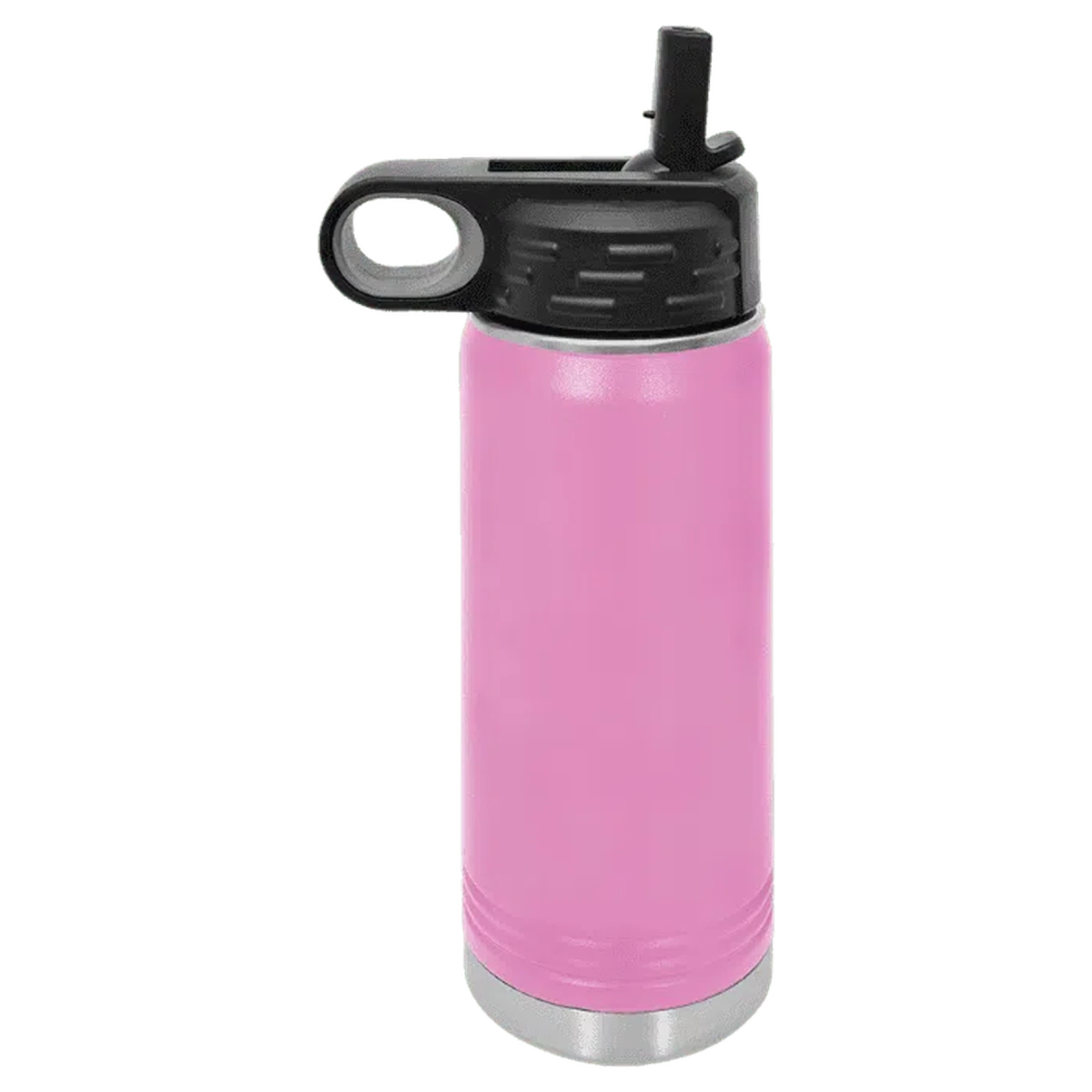 20 oz. Custom Engraved Water Bottles - Personalized Water Bottles Light Purple / Water Bottle / Stainless Steel