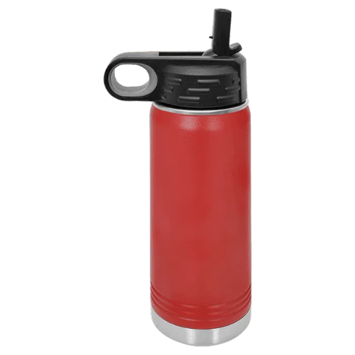 20 oz. Custom Engraved Water Bottles - Personalized Water Bottles Red / Water Bottle / Stainless Steel