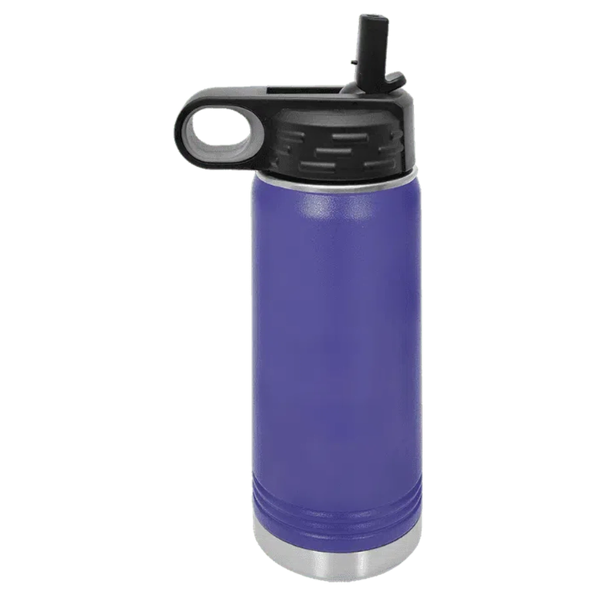 20 oz. Custom Engraved Water Bottles - Personalized Water Bottles Purple / Water Bottle / Stainless Steel