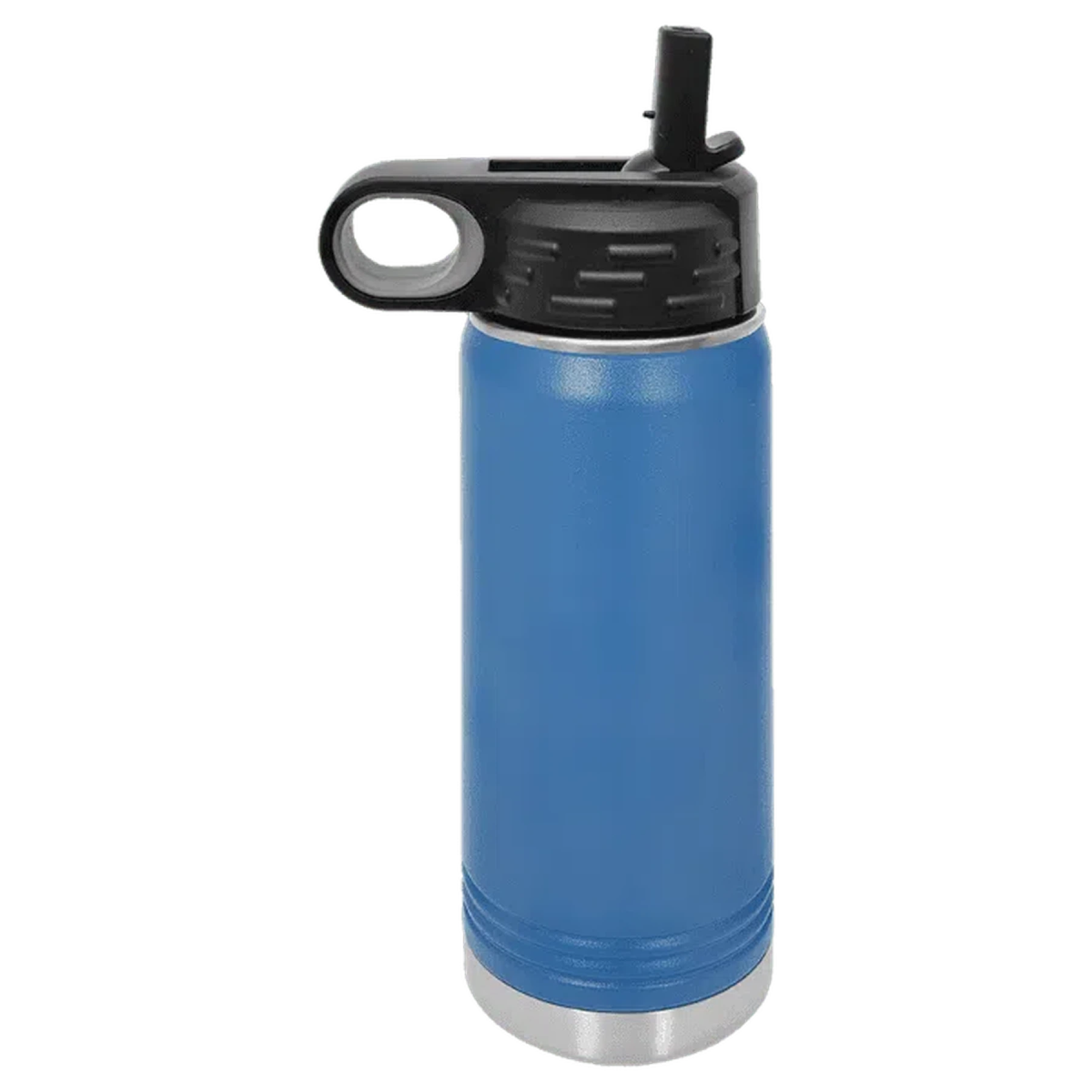 20 oz. Custom Engraved Water Bottles - Personalized Water Bottles Royal Blue / Water Bottle / Stainless Steel