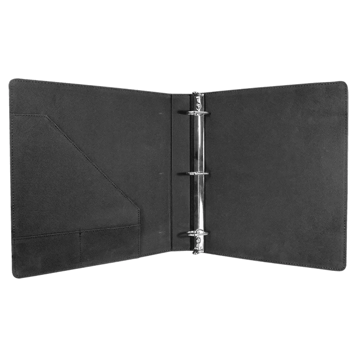 3 - Ring Binders with Slant D Ring - Black/Gold