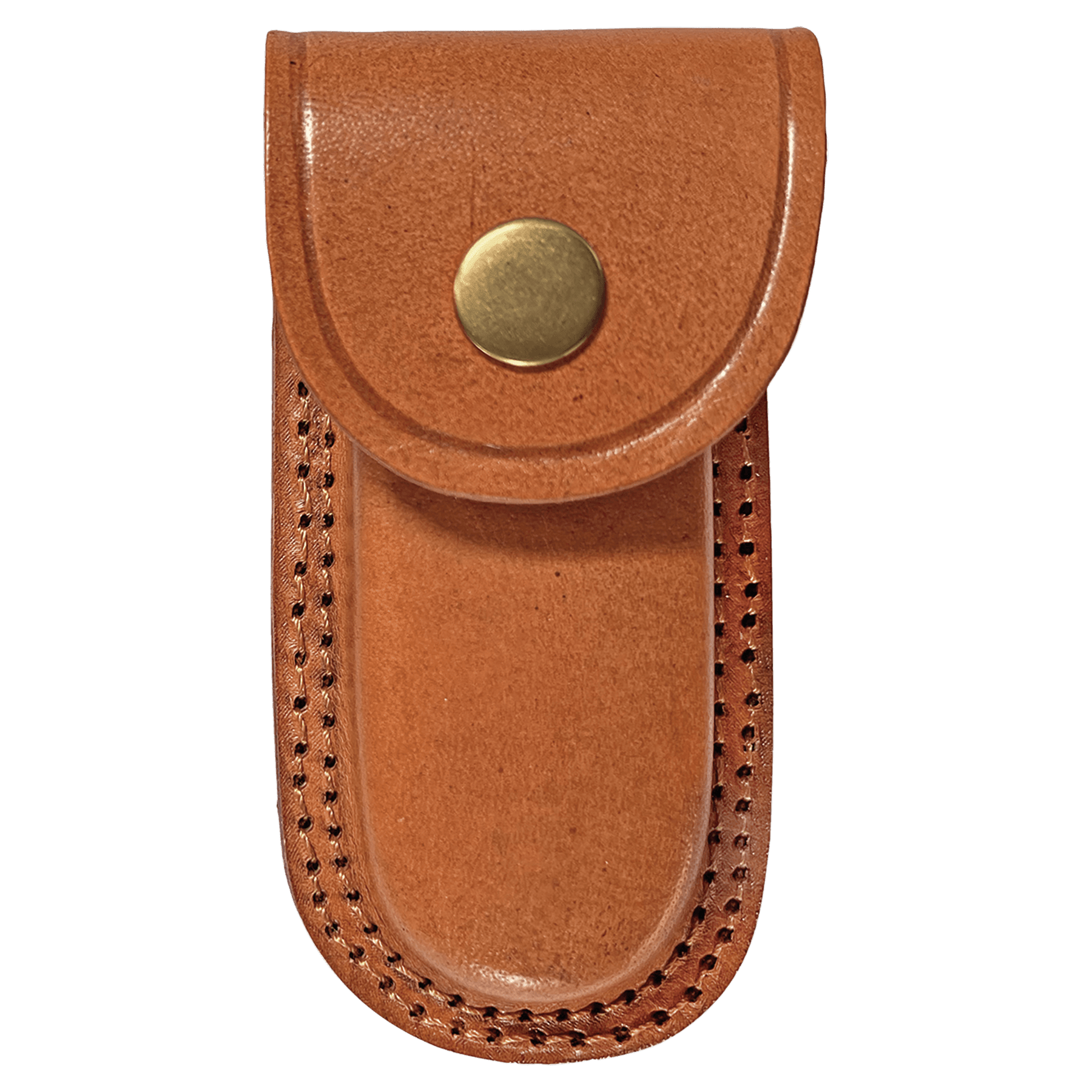 Engraved Bison River Folding Knife | Damascus Steel Blade & Leather Sheath Folding and Locking - Wood Handle / Damascus Steel / 3 ¾" (L) x 1 ¼" (W) Closed