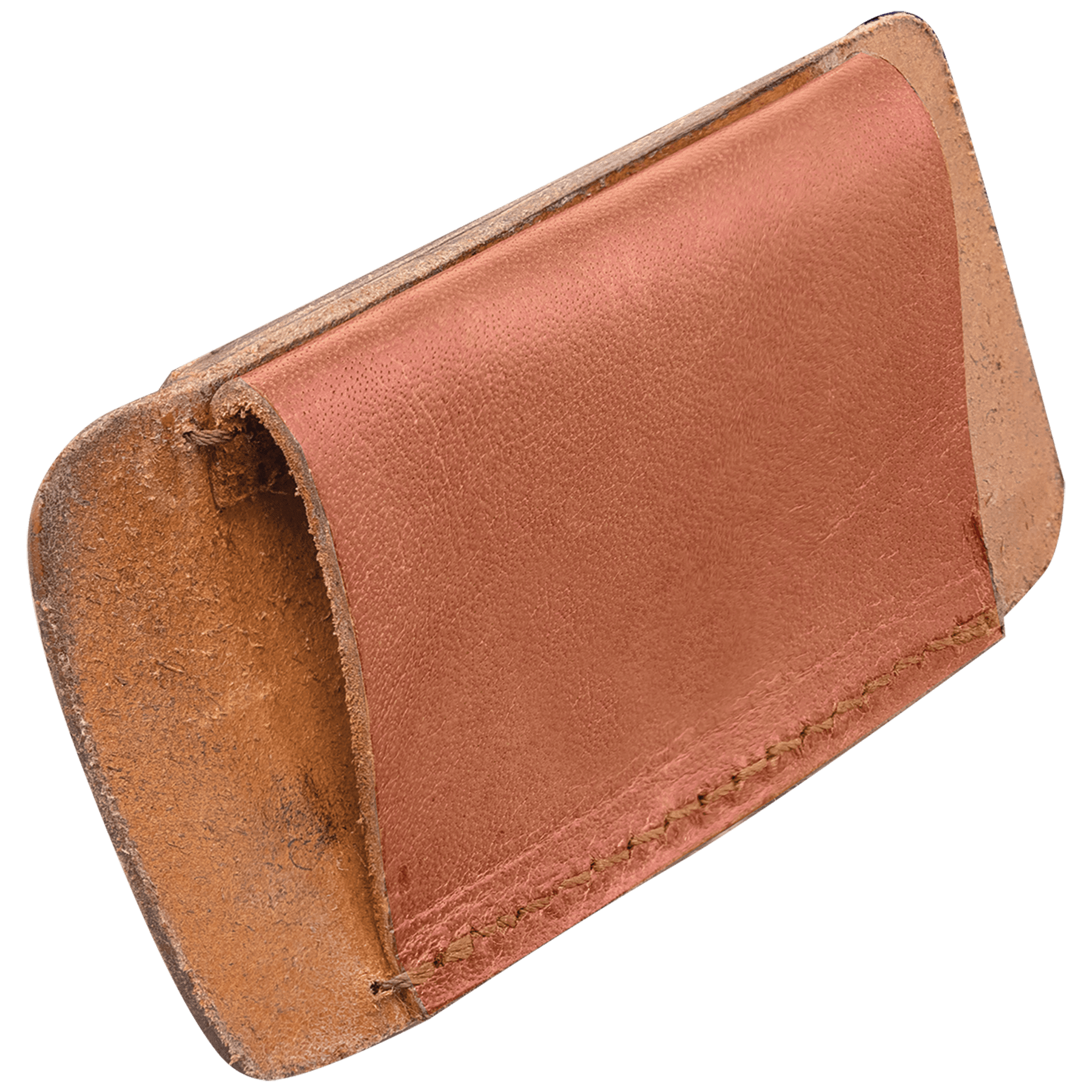 Bison River Leather Sheaths for Survival Knives with Personalized Engraving Belt Sheath / 4 1/2" / Water Buffalo Leather