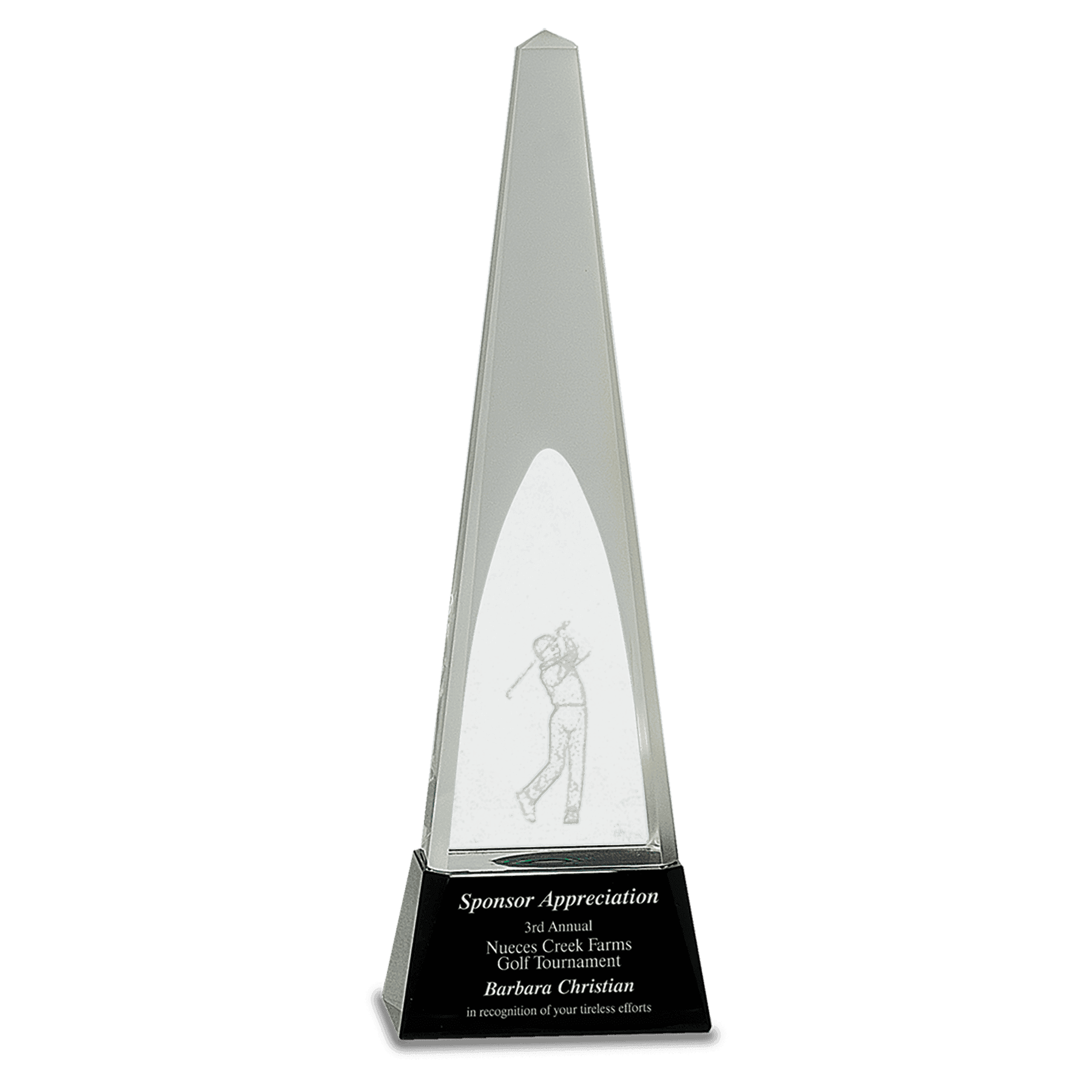 Crystal Golf Awards – Premium Recognition Trophies