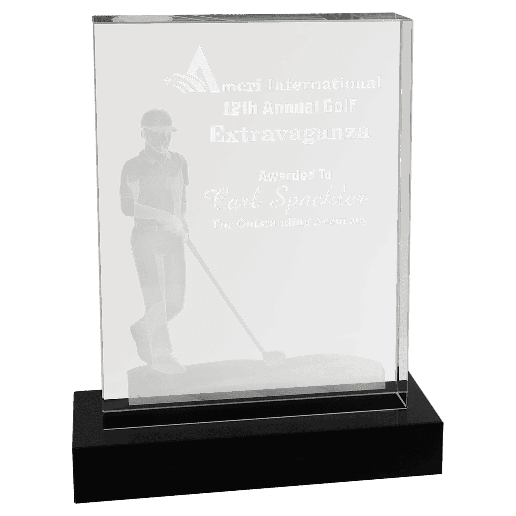 Crystal Golf Awards – Premium Recognition Trophies
