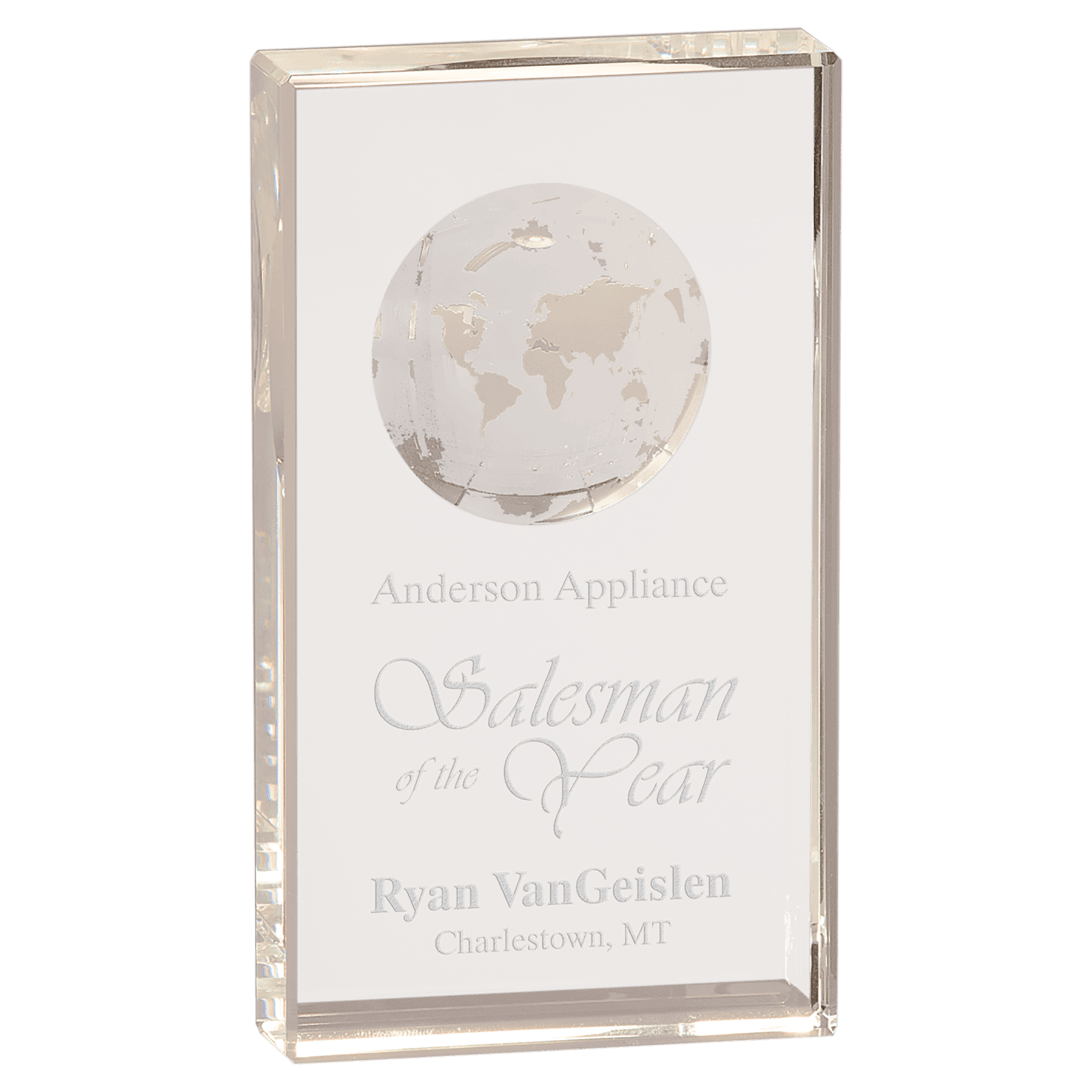 Crystal Globe Awards, Paperweights and Gifts