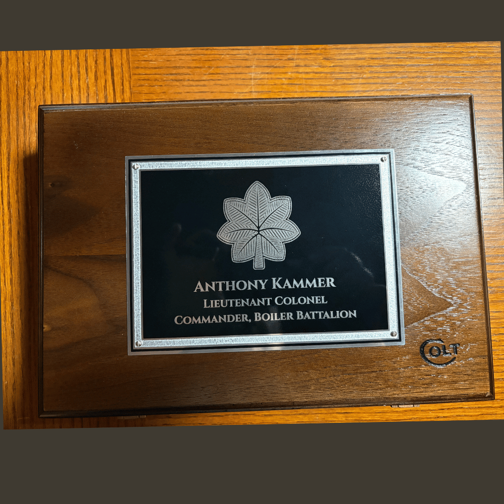 Custom Aluminum Recognition Plaque
