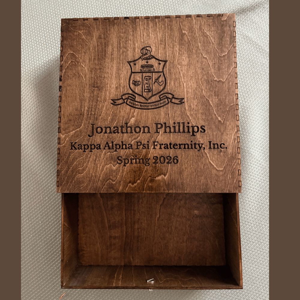 Custom Engraved Memorial Box