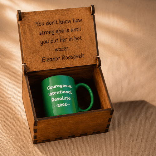 Custom Engraved Mug Recognition Boxed Gift Set with Inscription