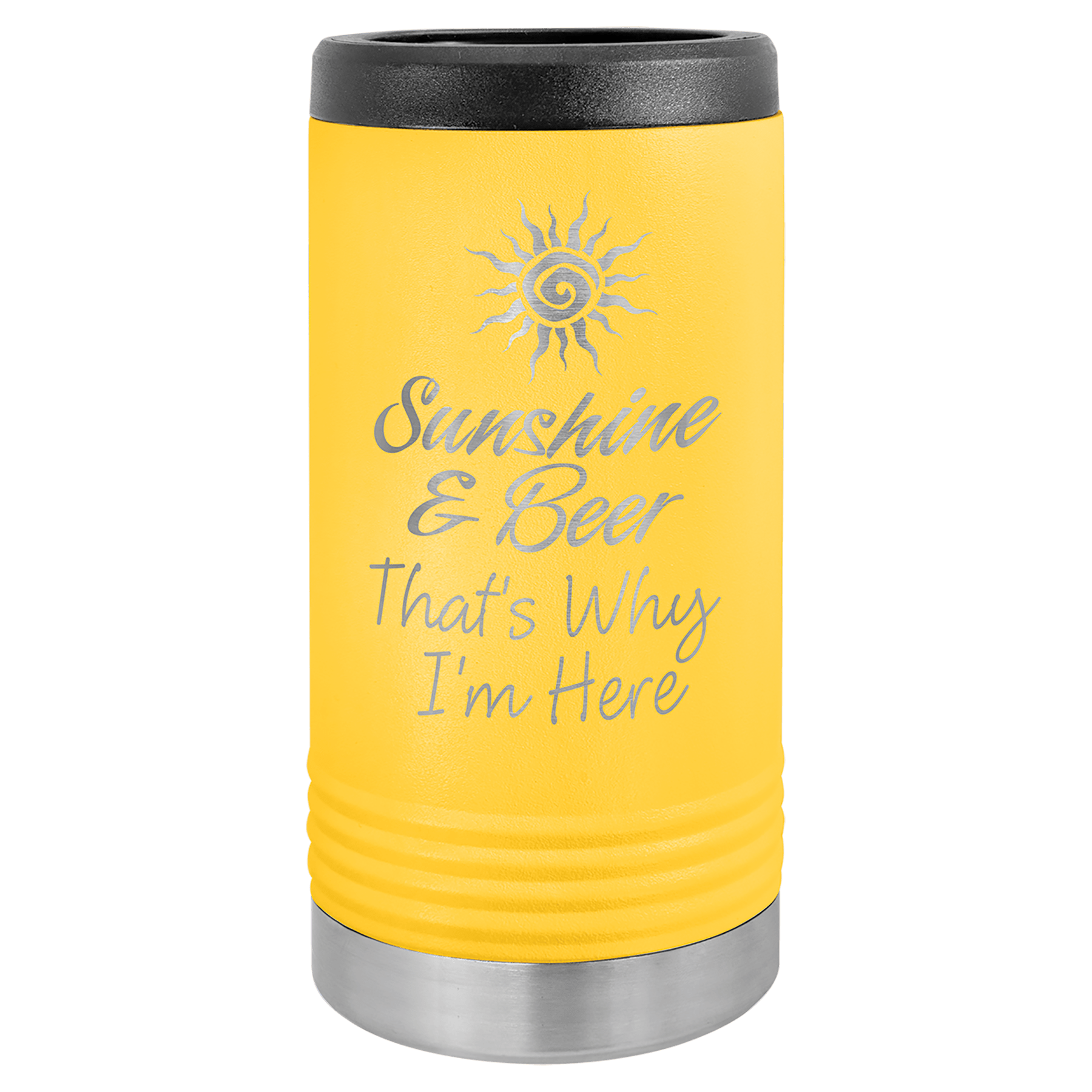 Personalized Insulated Beverage Holders for Cans & Bottles