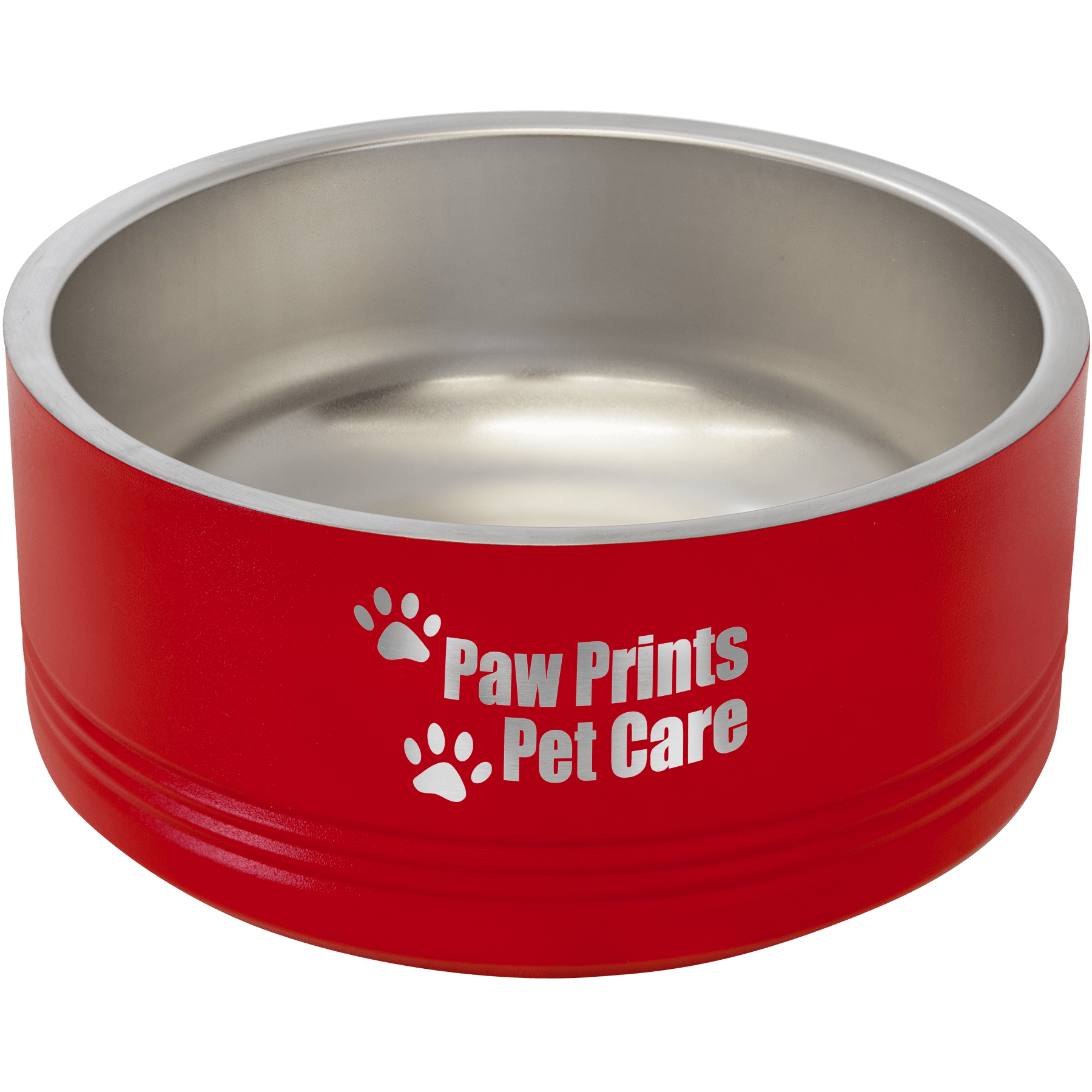 Personalized Pet Bowls - Heavy Duty Engraved Bowls for Dogs and Cats 32 oz. / Red