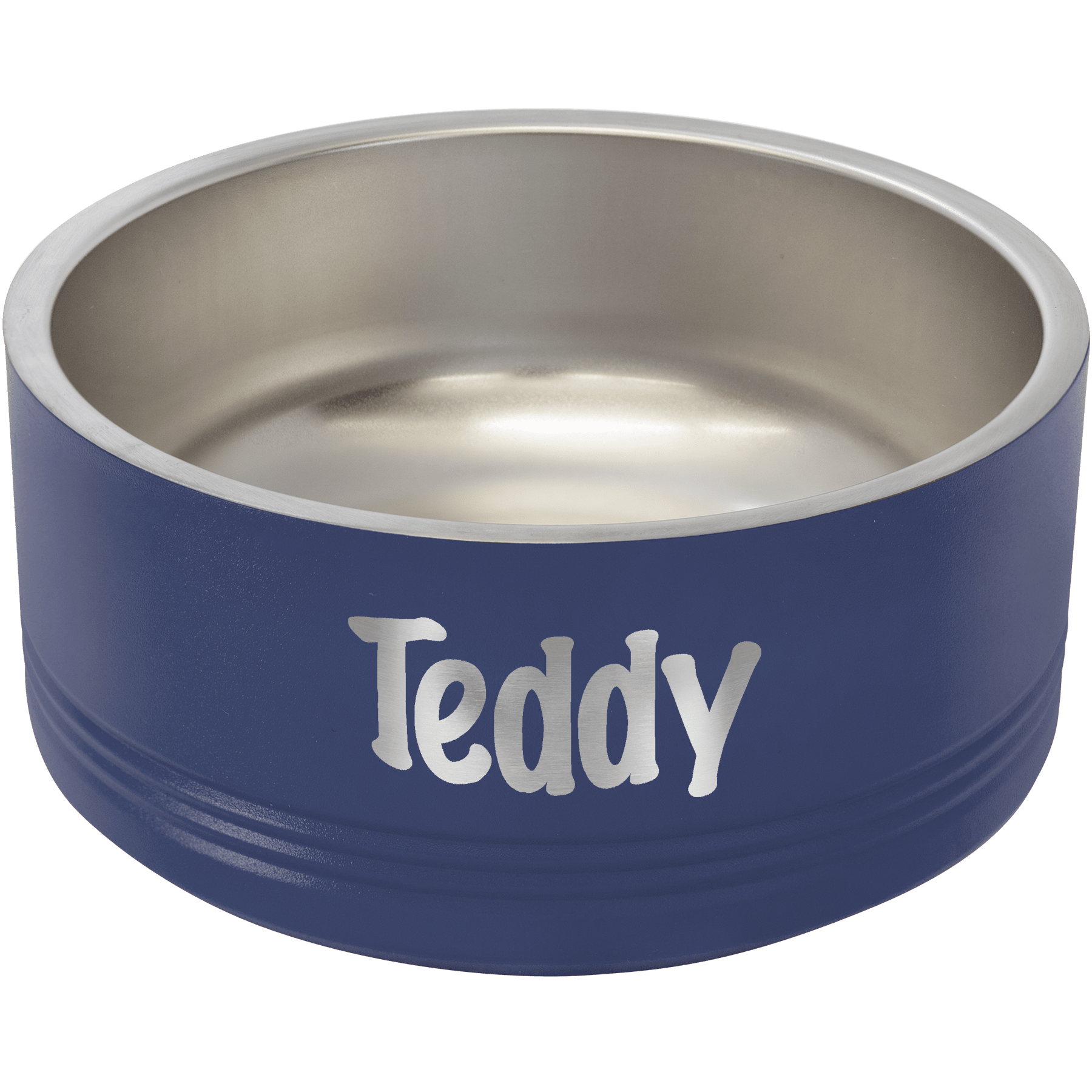 Personalized Pet Bowls - Heavy Duty Engraved Bowls for Dogs and Cats 32 oz. / Royal Blue