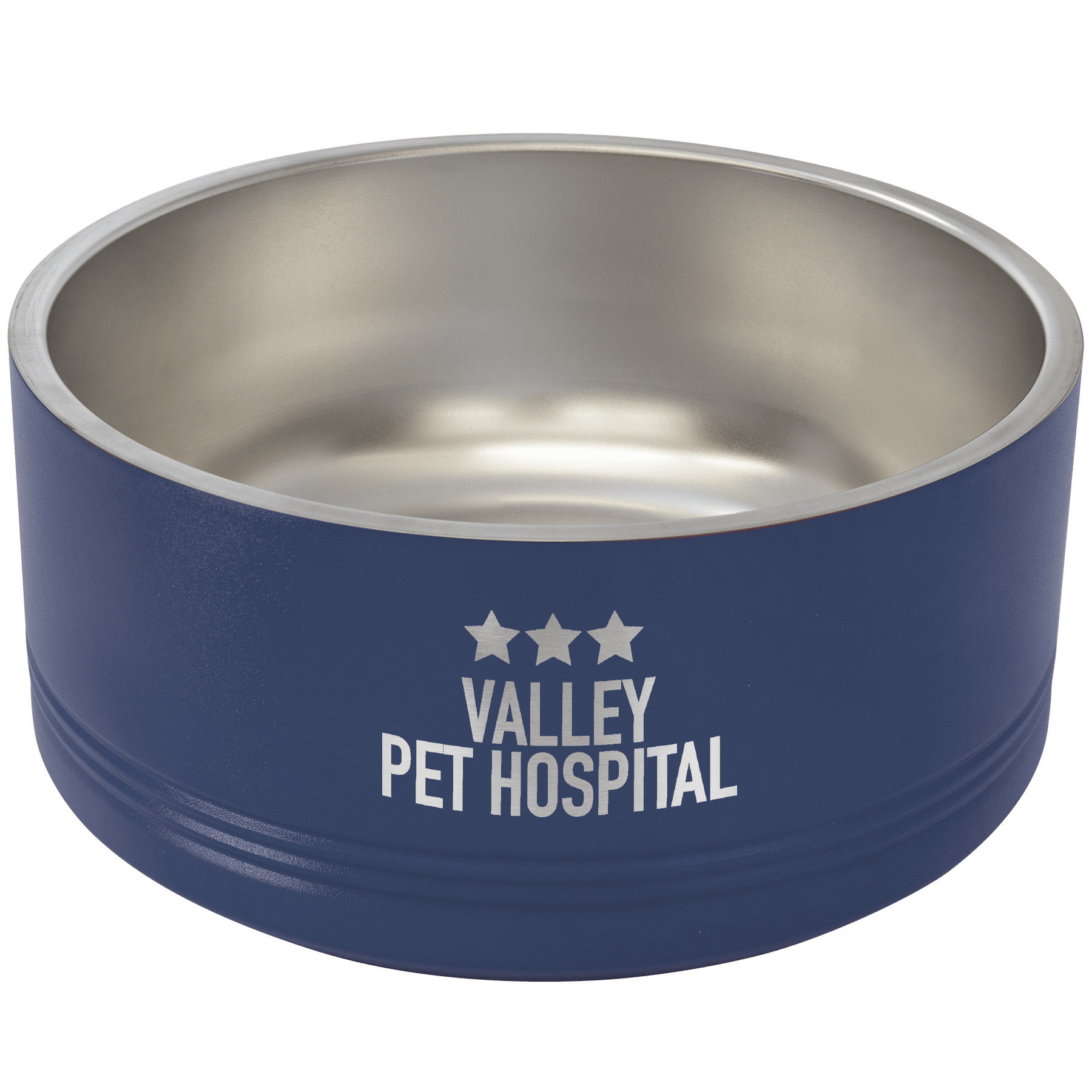 Personalized Pet Bowls - Heavy Duty Engraved Bowls for Dogs and Cats 64 oz. / Royal Blue