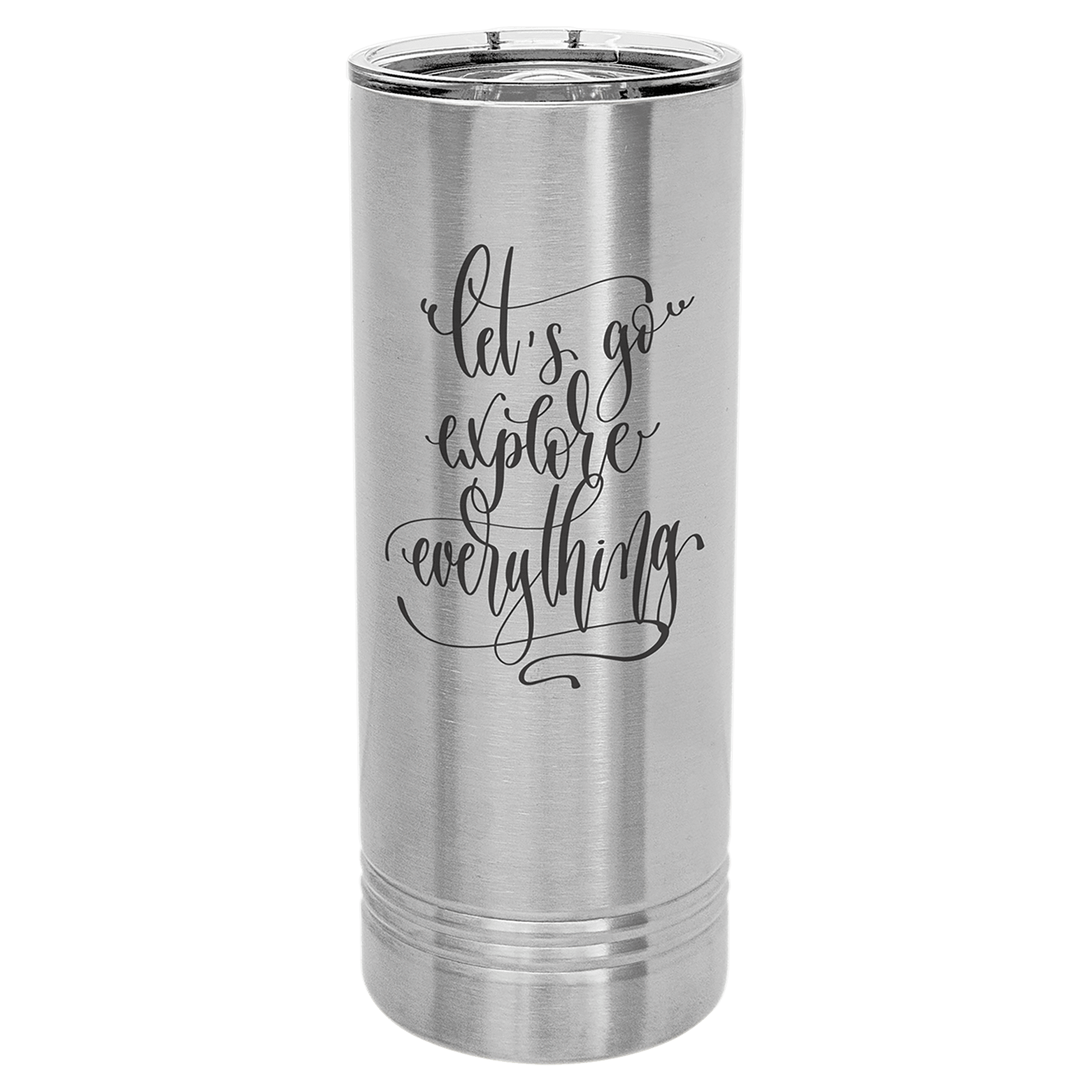 Personalized Skinny Tumblers – 2X Insulated Drinkware Powder Coated / Stainless / Skinny Tumbler