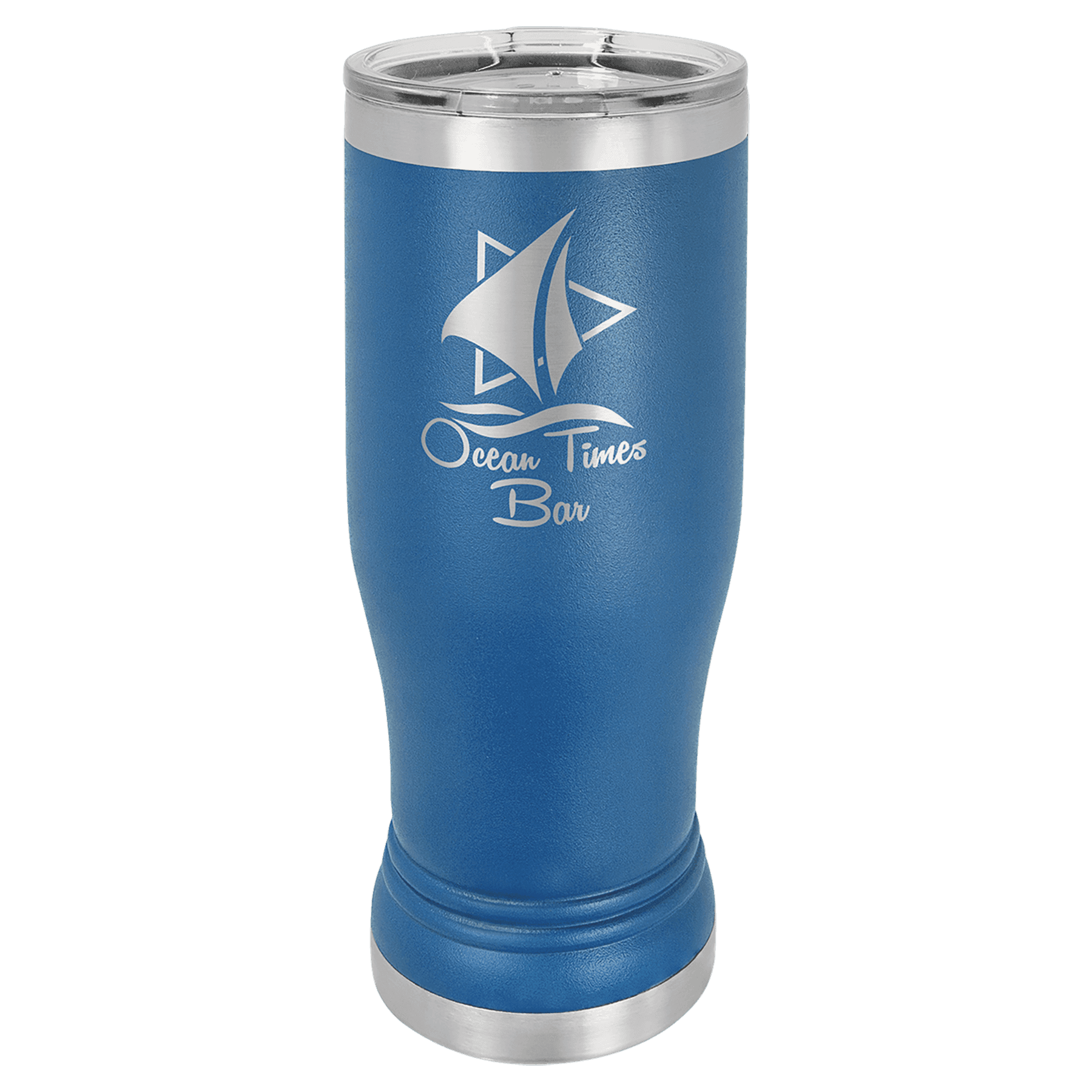Personalized Pilsner Tumblers - Insulated Polar Camel Drinkware 14 oz. / Royal Blue / Pilsner Tumbler