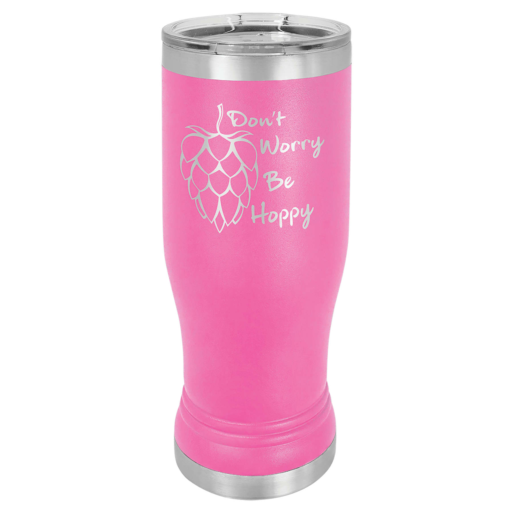 Personalized Pilsner Tumblers - Insulated Polar Camel Drinkware 14 oz. / Pink / Pilsner Tumbler