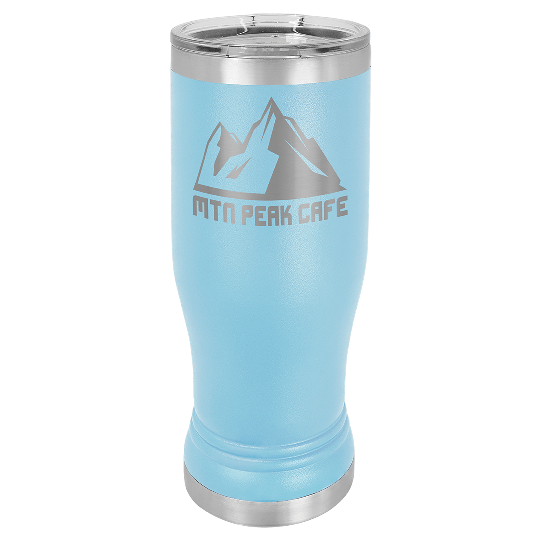 Personalized Pilsner Tumblers - Insulated Polar Camel Drinkware 14 oz. / Light Blue / Pilsner Tumbler