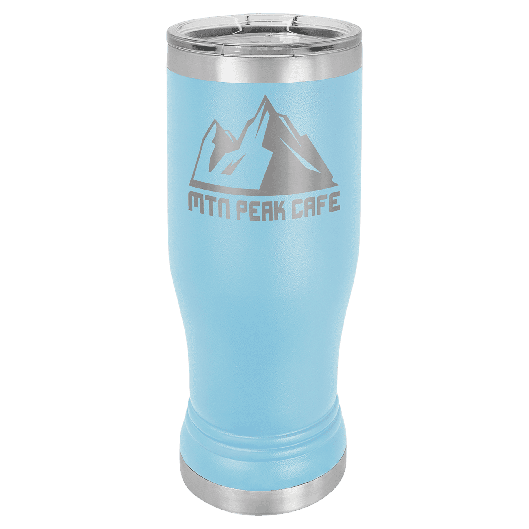 Personalized Pilsner Tumblers - Insulated Polar Camel Drinkware 14 oz. / Light Blue / Pilsner Tumbler