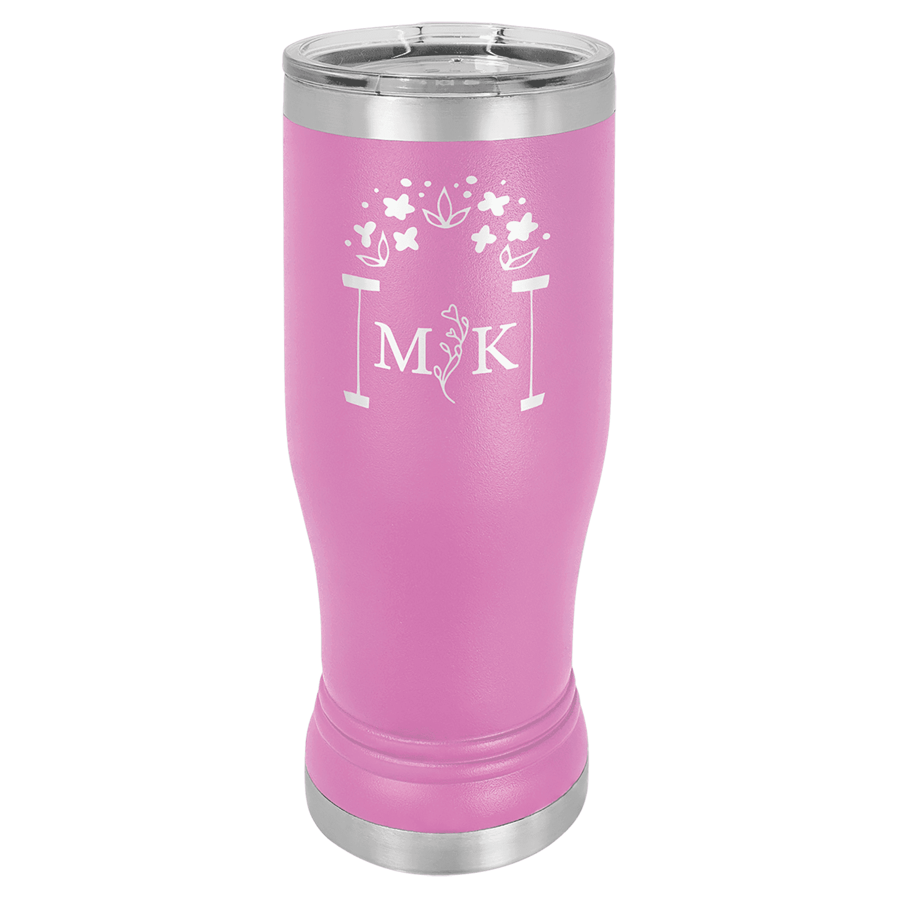 Personalized Pilsner Tumblers - Insulated Polar Camel Drinkware 14 oz. / Light Purple / Pilsner Tumbler