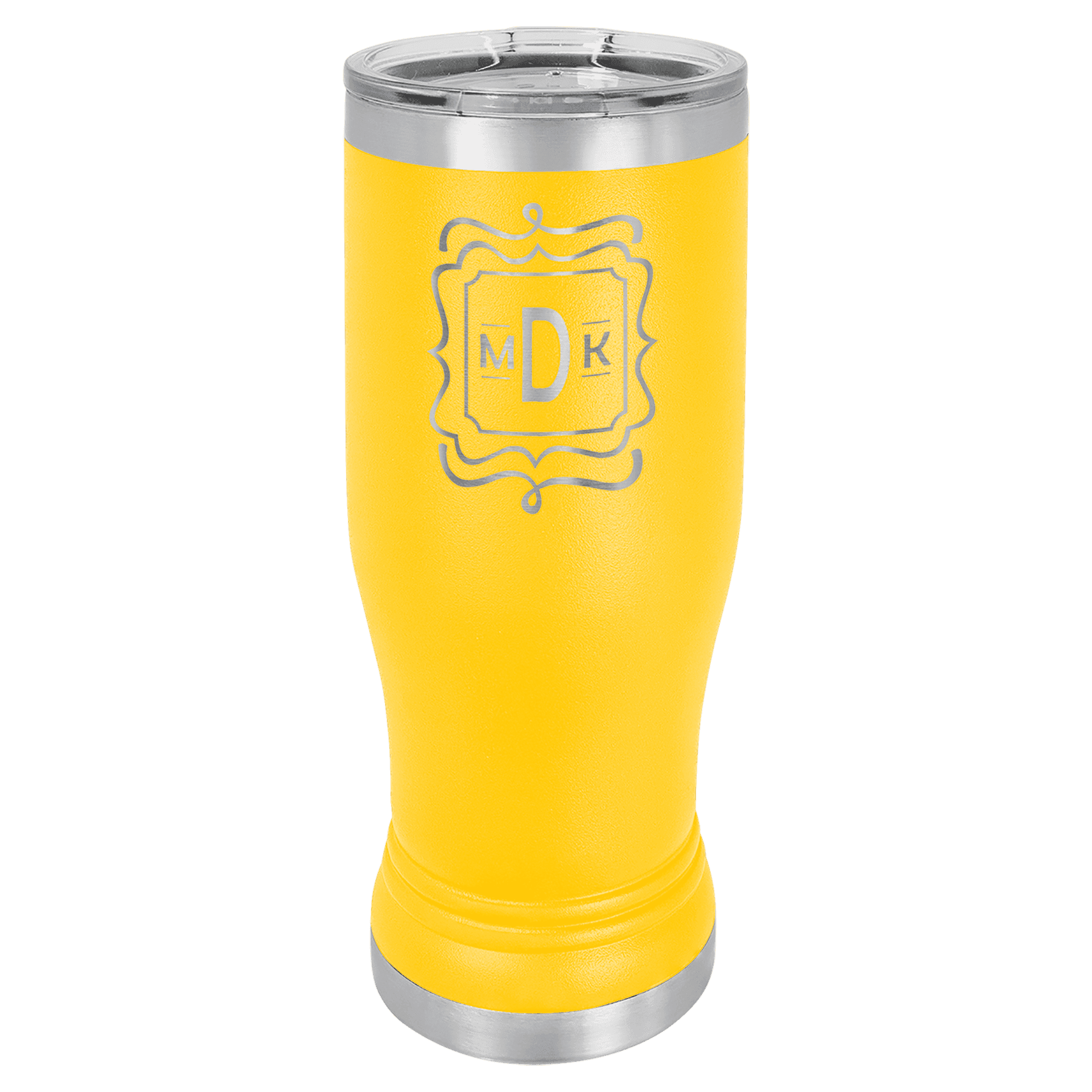 Personalized Pilsner Tumblers - Insulated Polar Camel Drinkware 14 oz. / Yellow / Pilsner Tumbler
