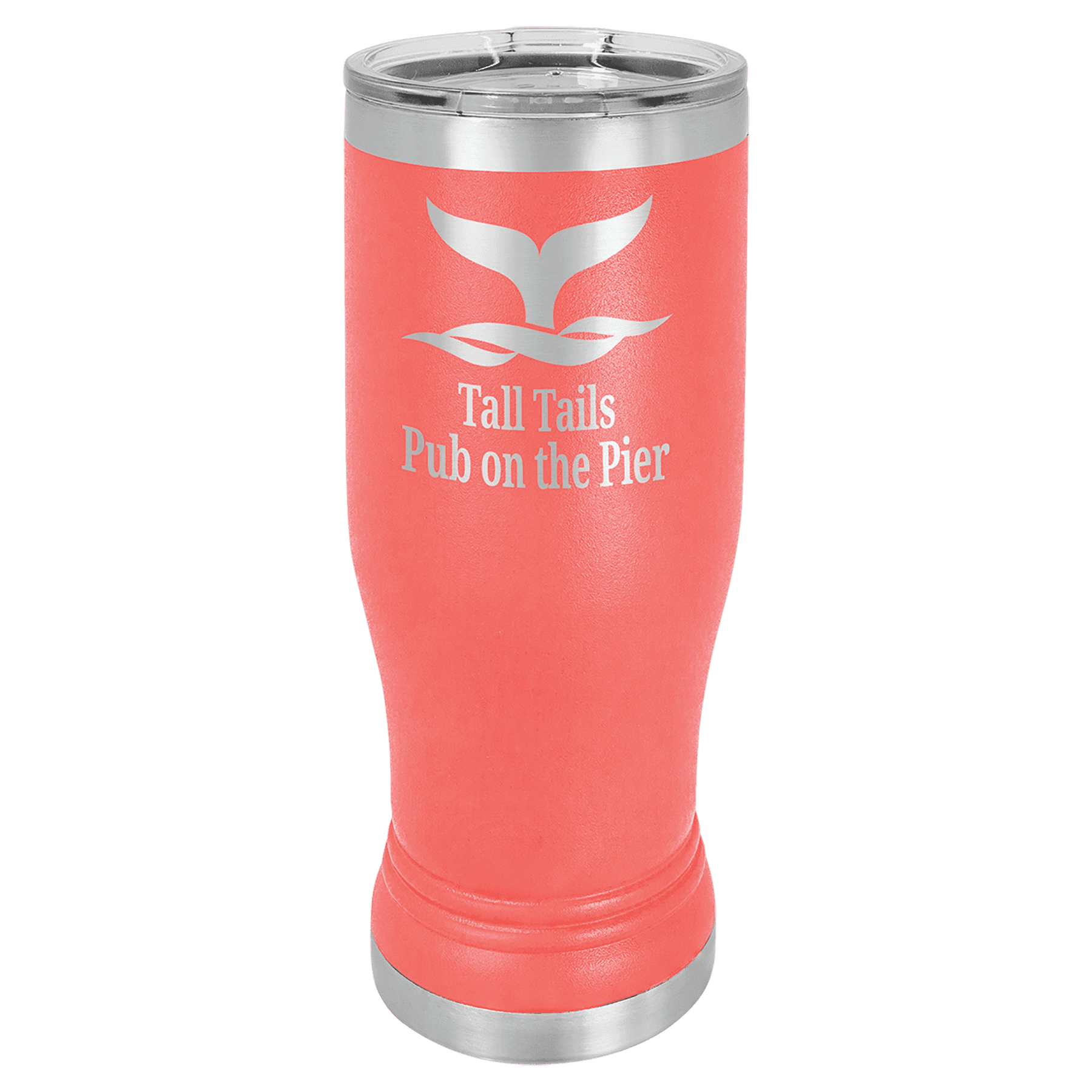 Personalized Pilsner Tumblers - Insulated Polar Camel Drinkware 14 oz. / Coral / Pilsner Tumbler