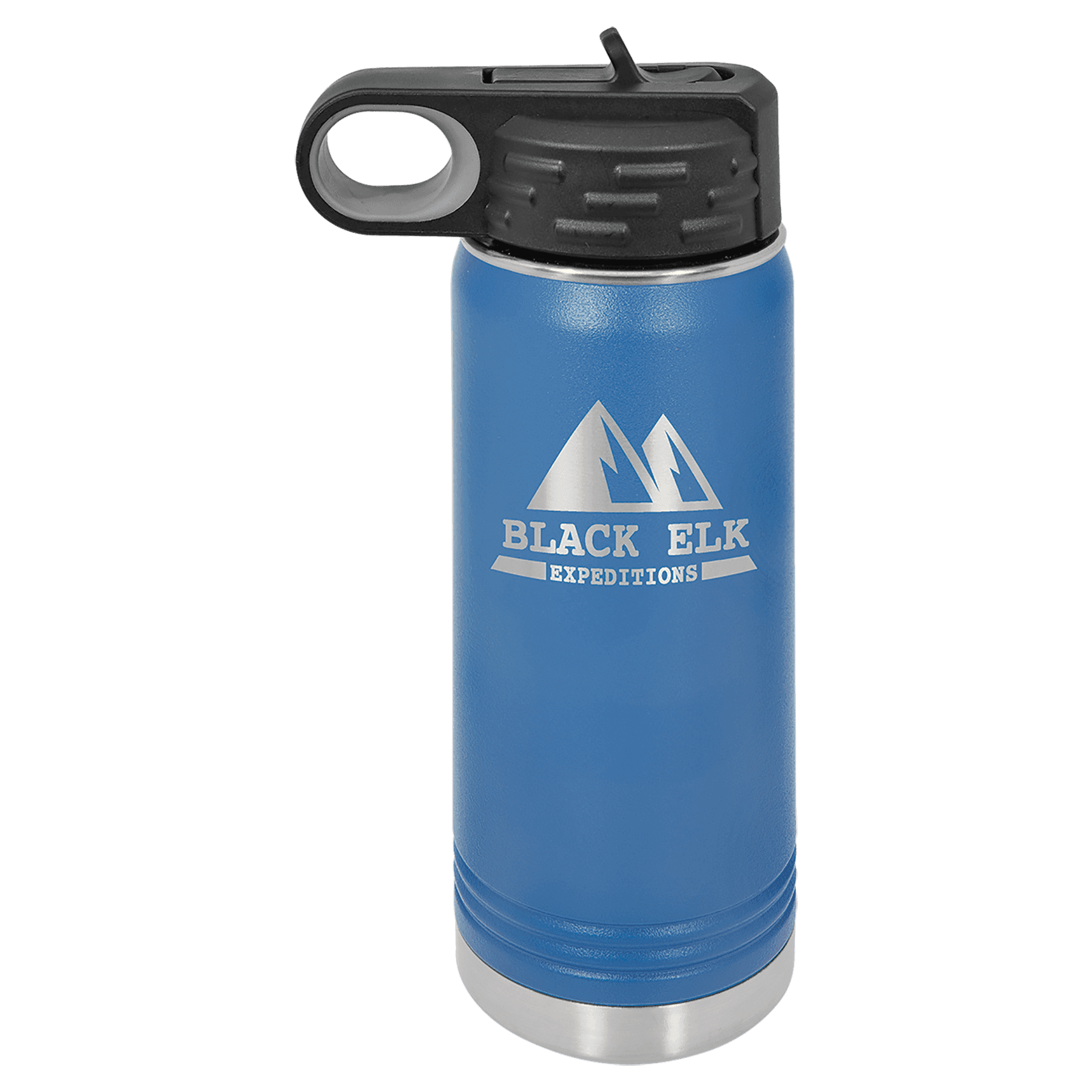 Personalized Water Bottles – Custom Engraved Polar Camel Drinkware 20 oz. / Royal Blue / Powder Coated/Stainless Steel