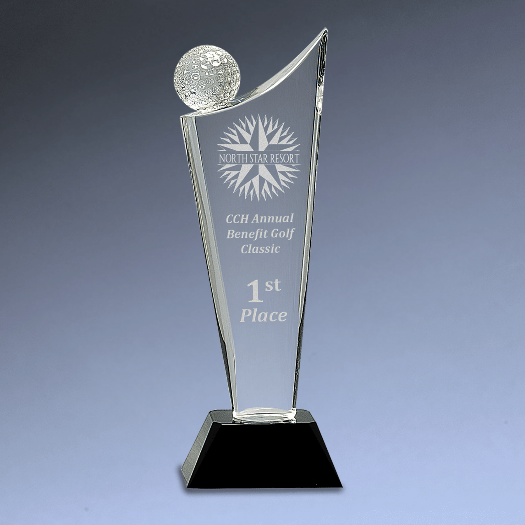 Crystal Golf Awards – Premium Recognition Trophies