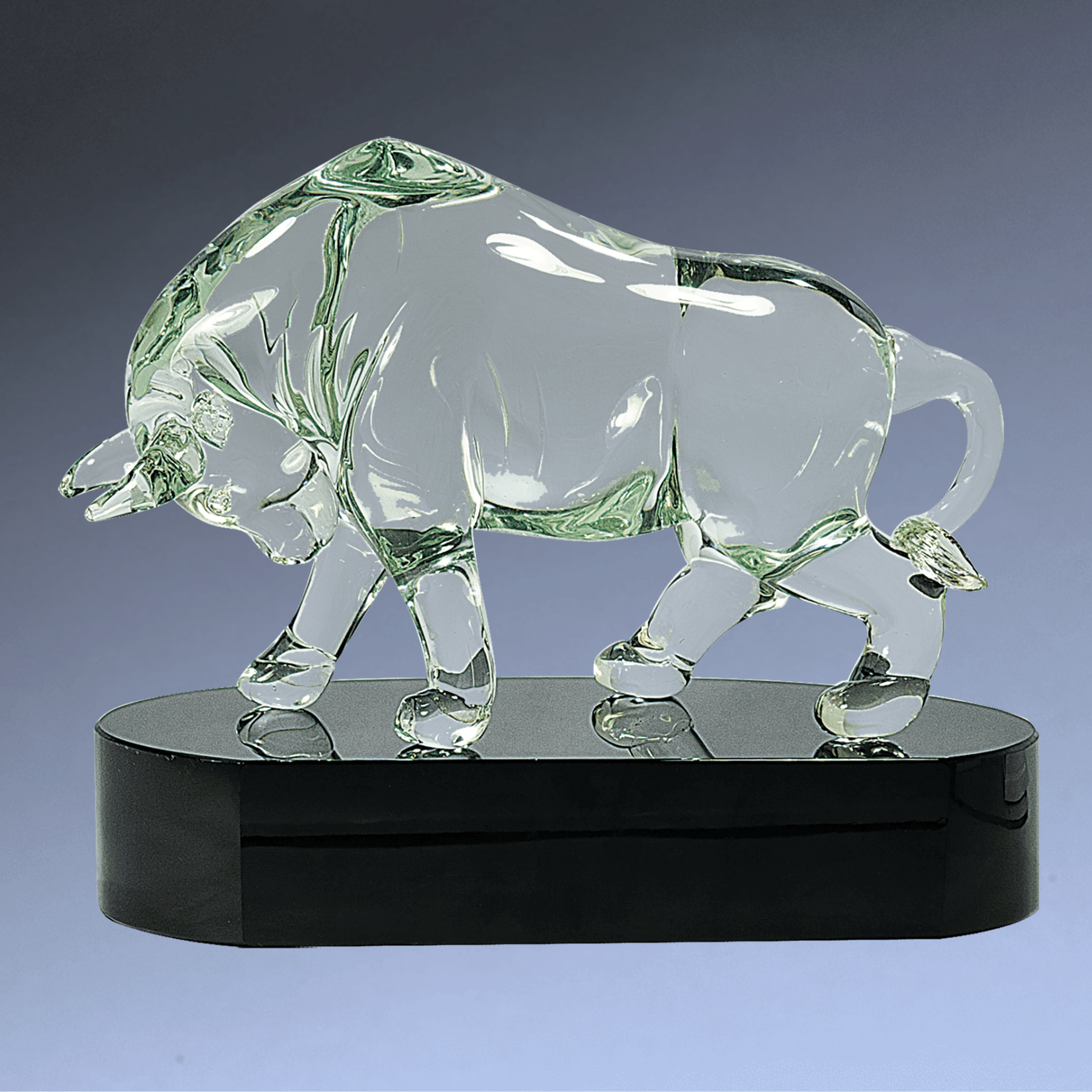 Hand-Blown Art Glass Award Sculptures for Recognition and Decor