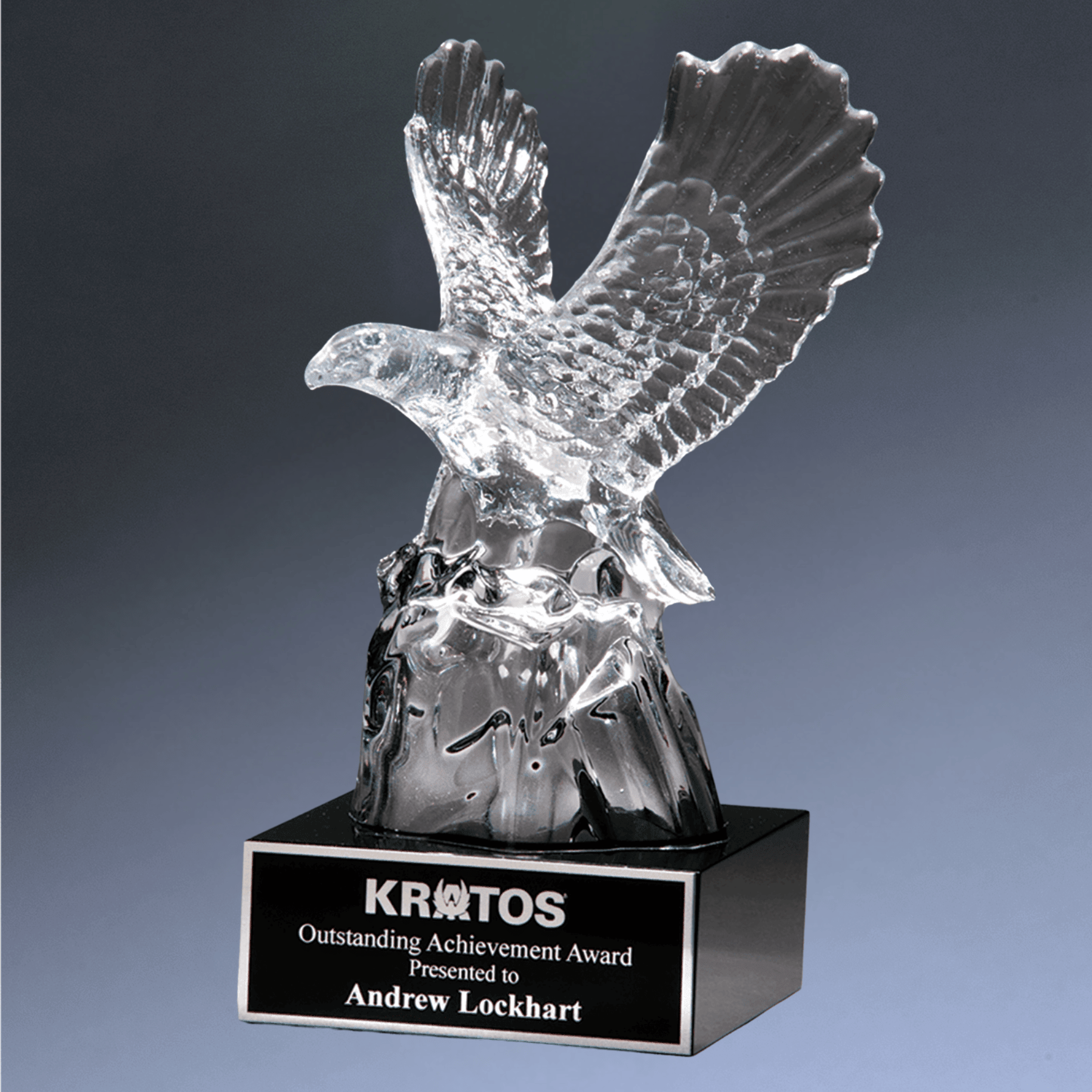 Engraved Crystal Eagle Awards – Personalized Recognition for Leadership & Patriotism