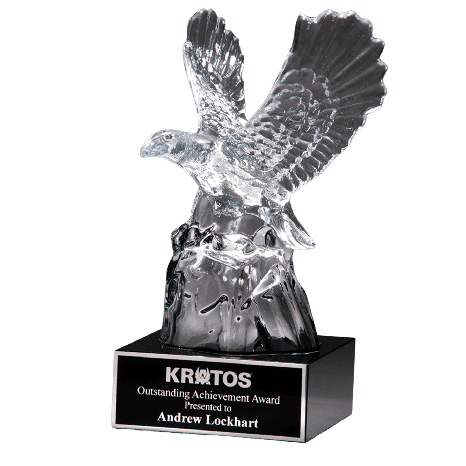 Engraved Crystal Eagle Awards – Personalized Recognition for Leadership & Patriotism