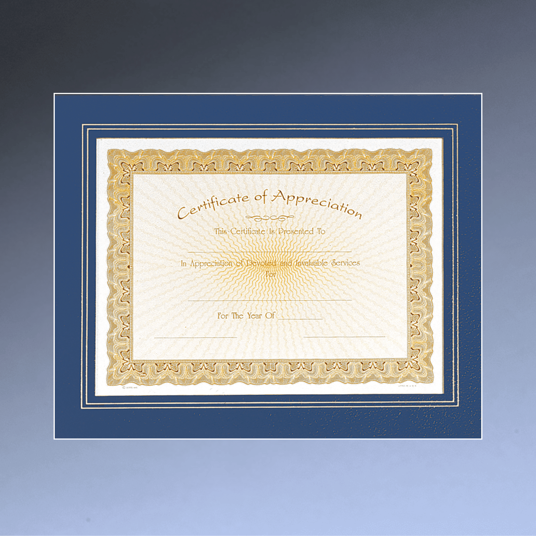 Personalized Framed Certificate Holder