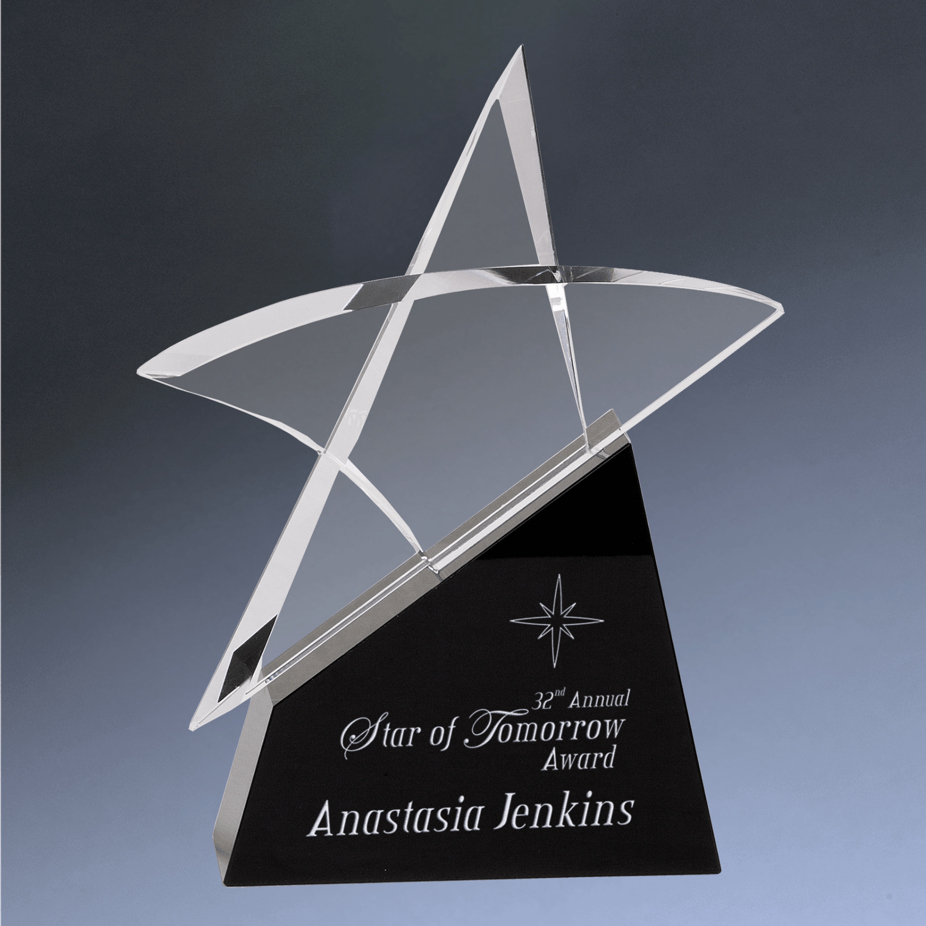 Crystal Star Awards – 3D Crystal Stars, Paperweights and Columns