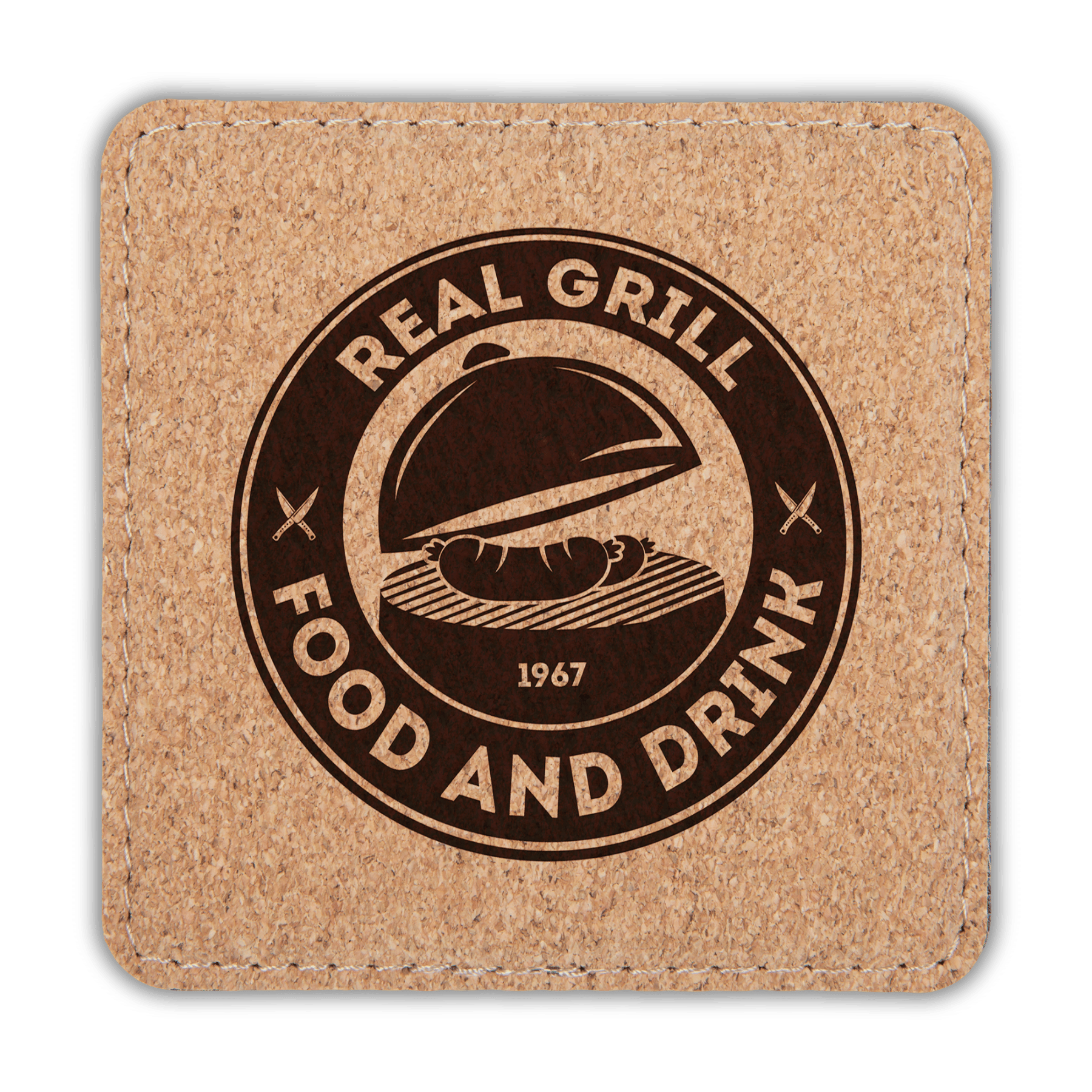 Personalized Cork Coasters, Trivets and Gift Sets
