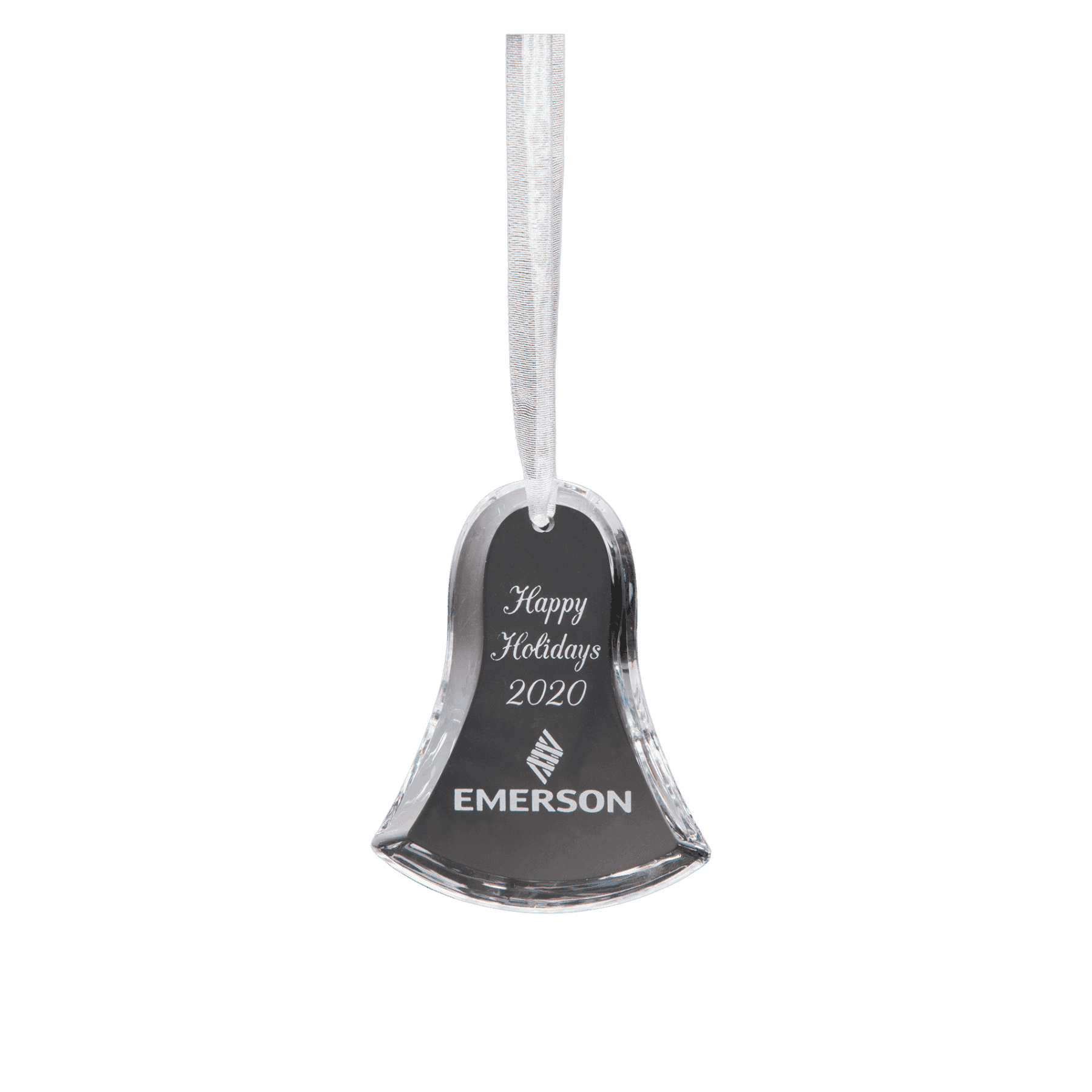 Laser Etched Crystal Ornaments with Ribbon and Gift Box