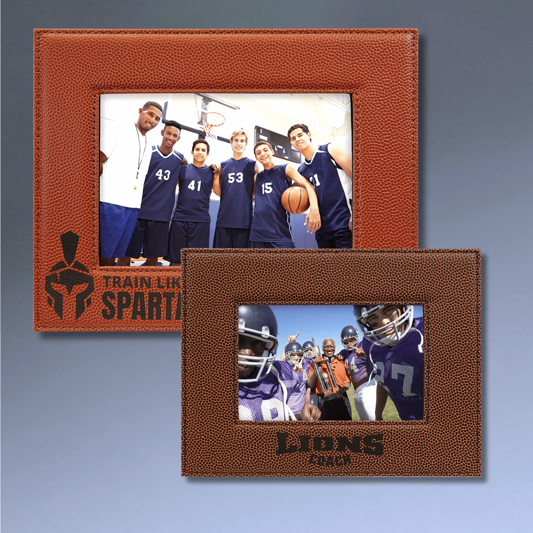 Personalized Leatherette Picture Frames – Custom Engraved Photo Display