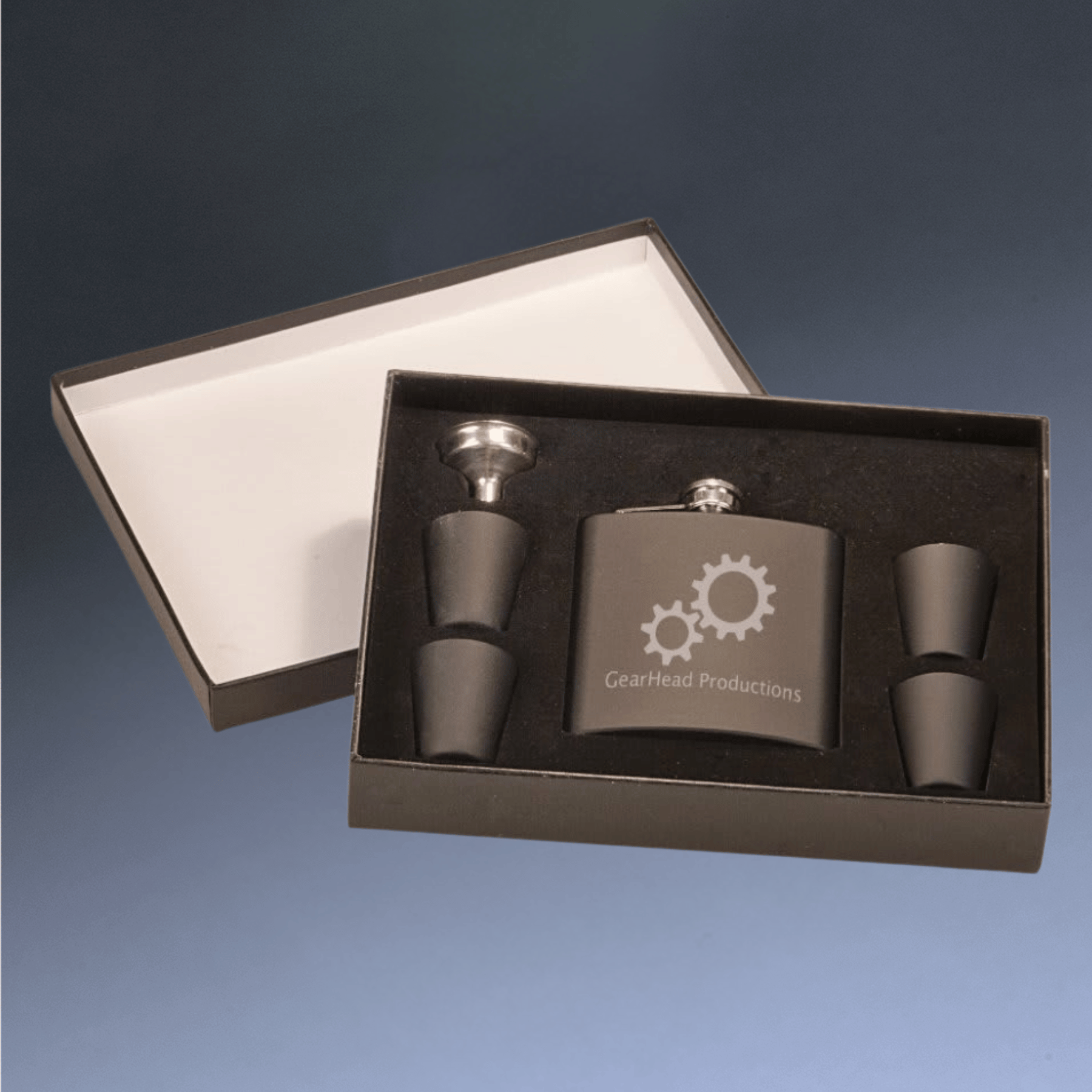 Personalized Flask Gift Sets – Custom Engraving with Funnel & Shot Glasses