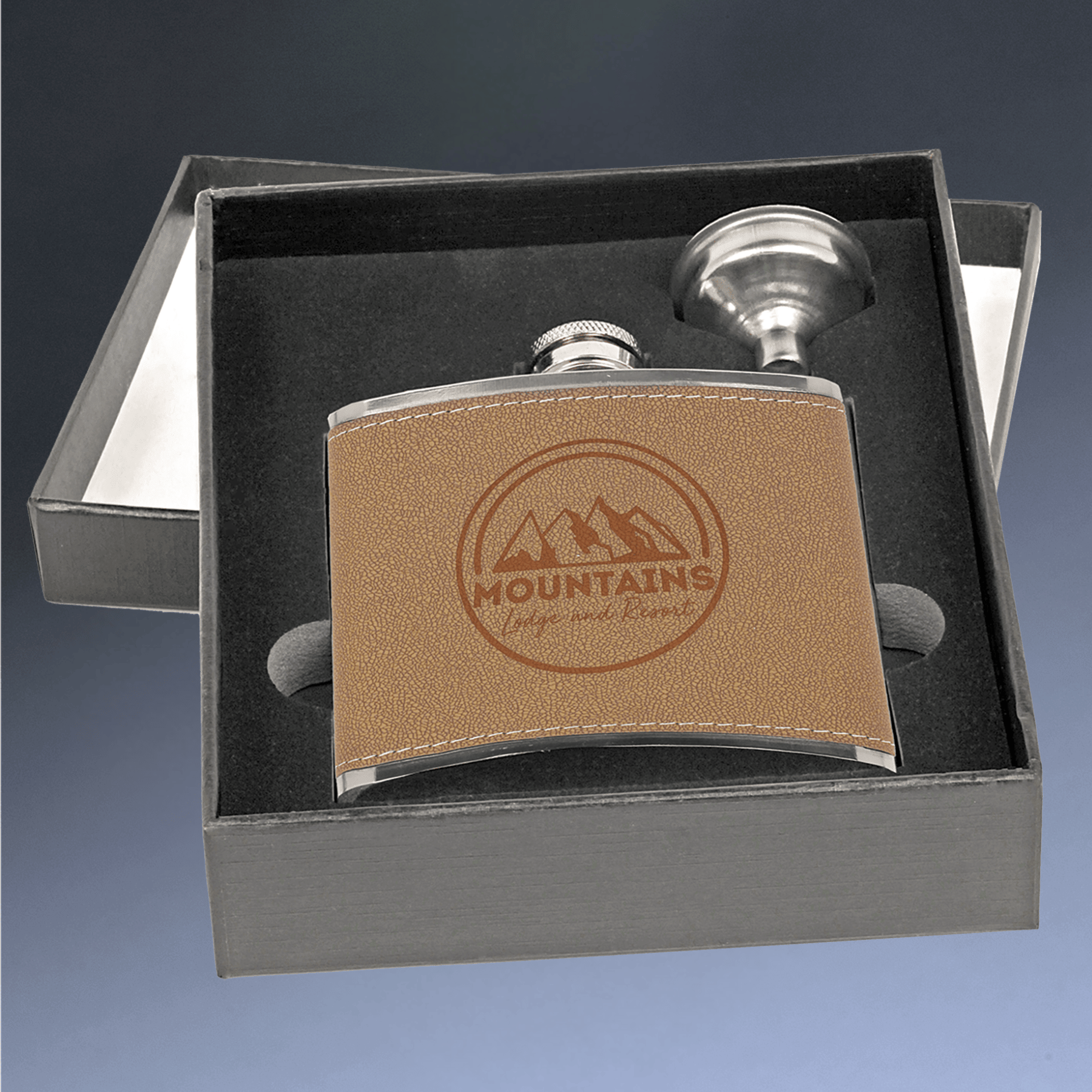 Personalized Flask Gift Sets – Custom Engraving with Funnel & Shot Glasses