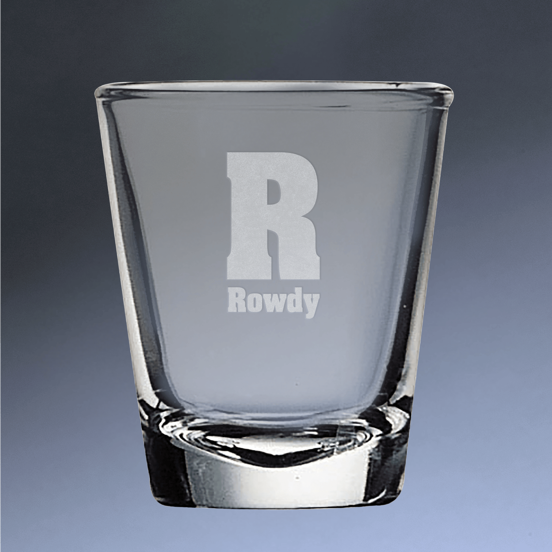 Personalized Shot Glass - Square or Round with Custom Engraving